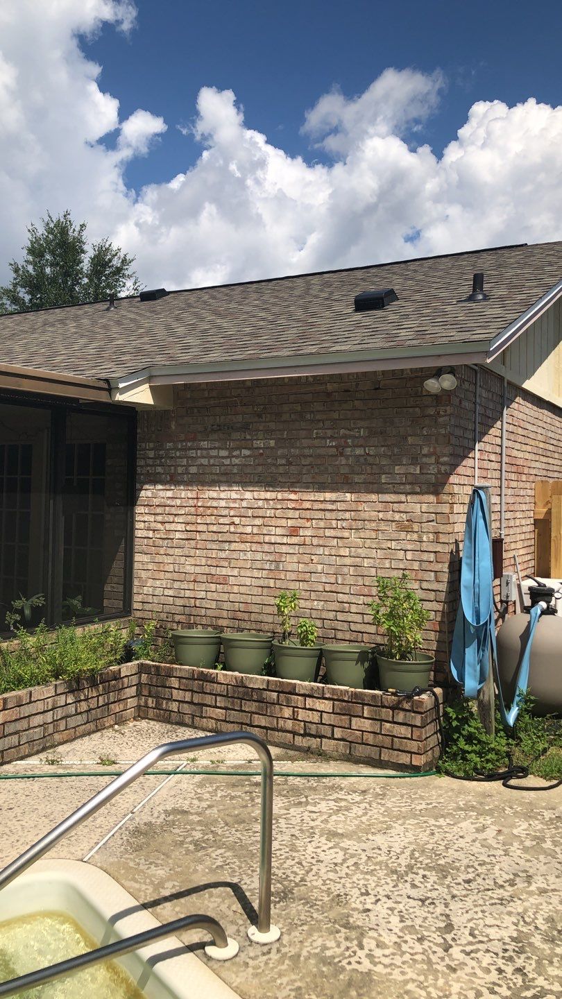 Gutter Installation using K-Style Seamless Gutters by Gutter Professors