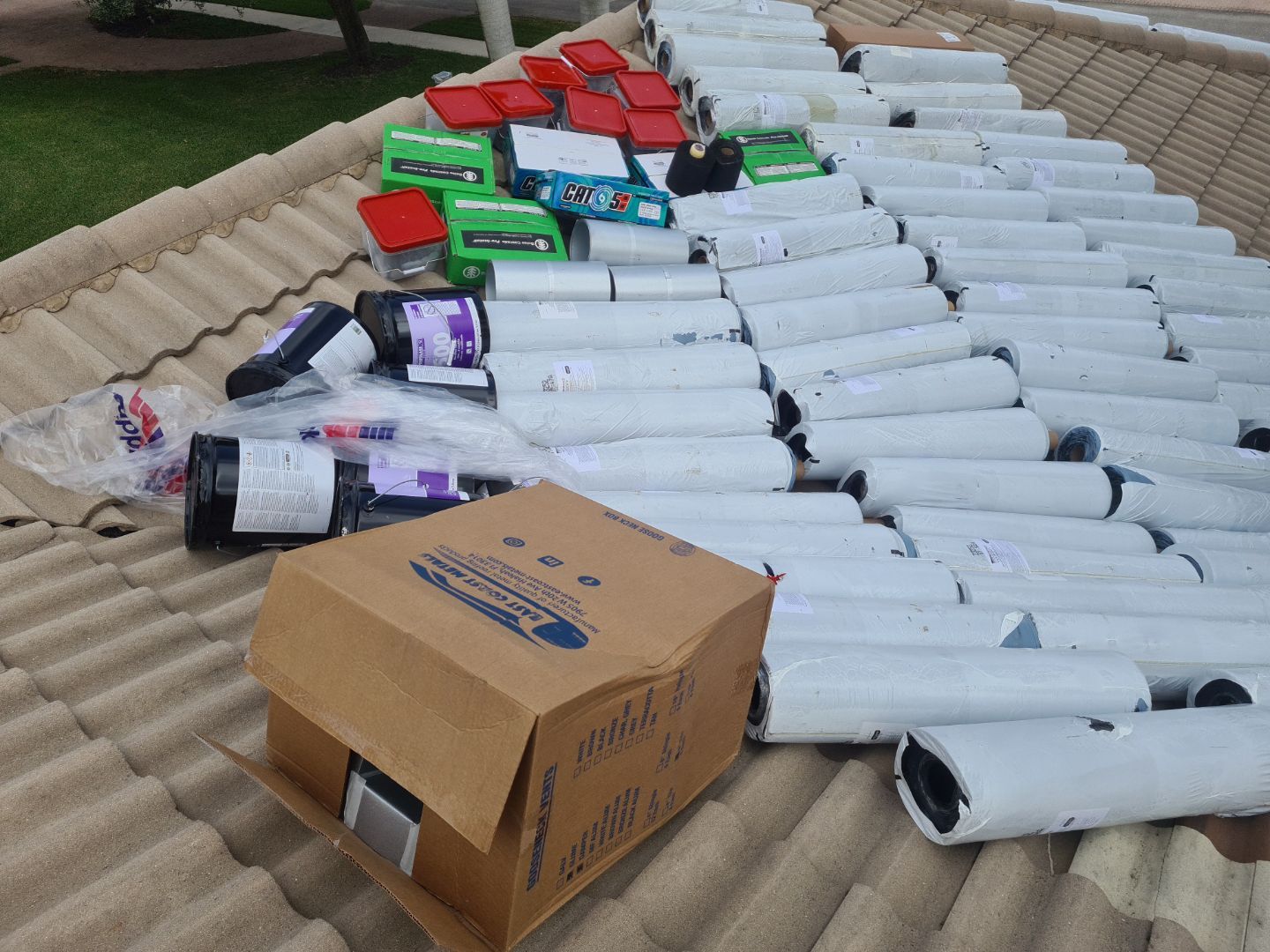 Residential Roofing Installation using Eagle Roofing Tile by BLUES BROTHERS ROOFING