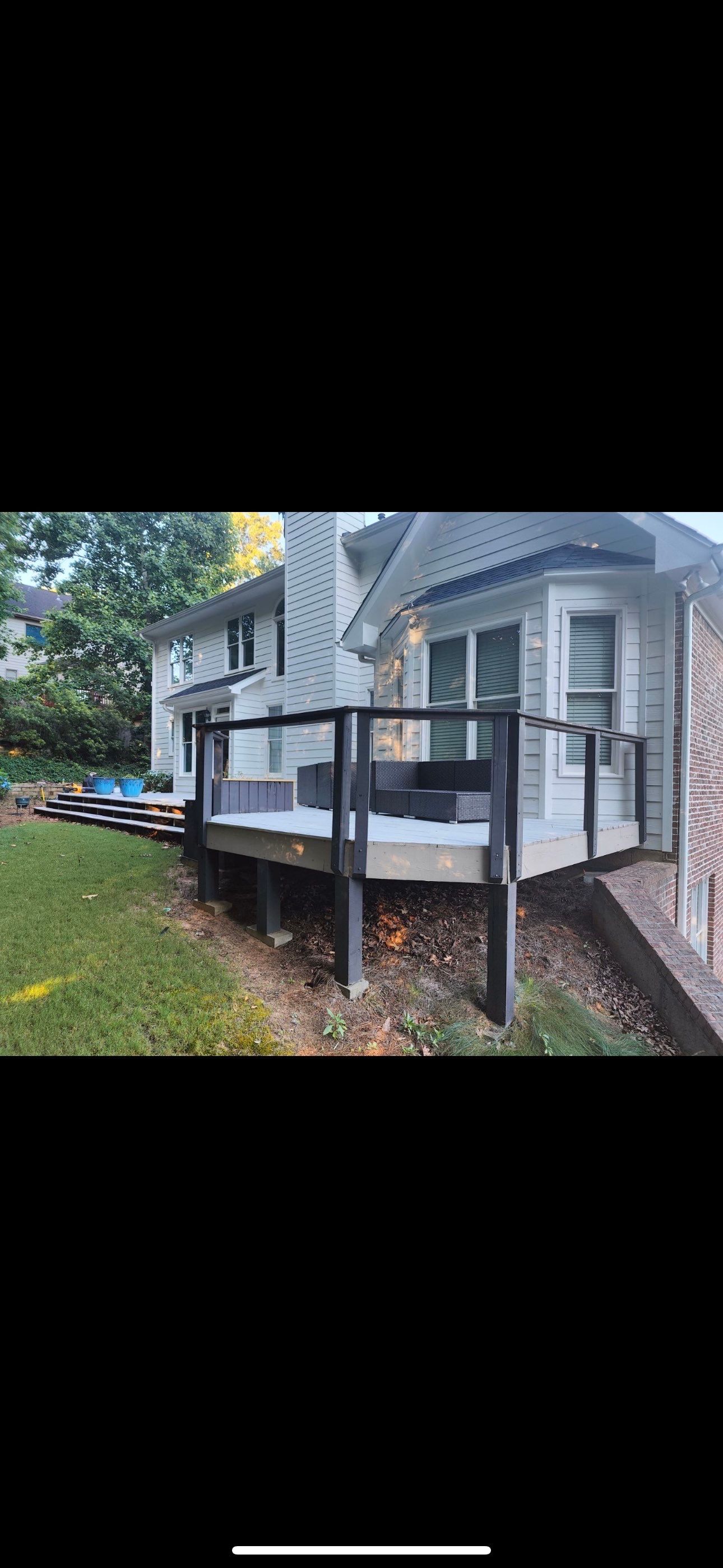 Multi-Level Deck and Residential Exterior Painting in Kennesaw by Swift Home Renovations