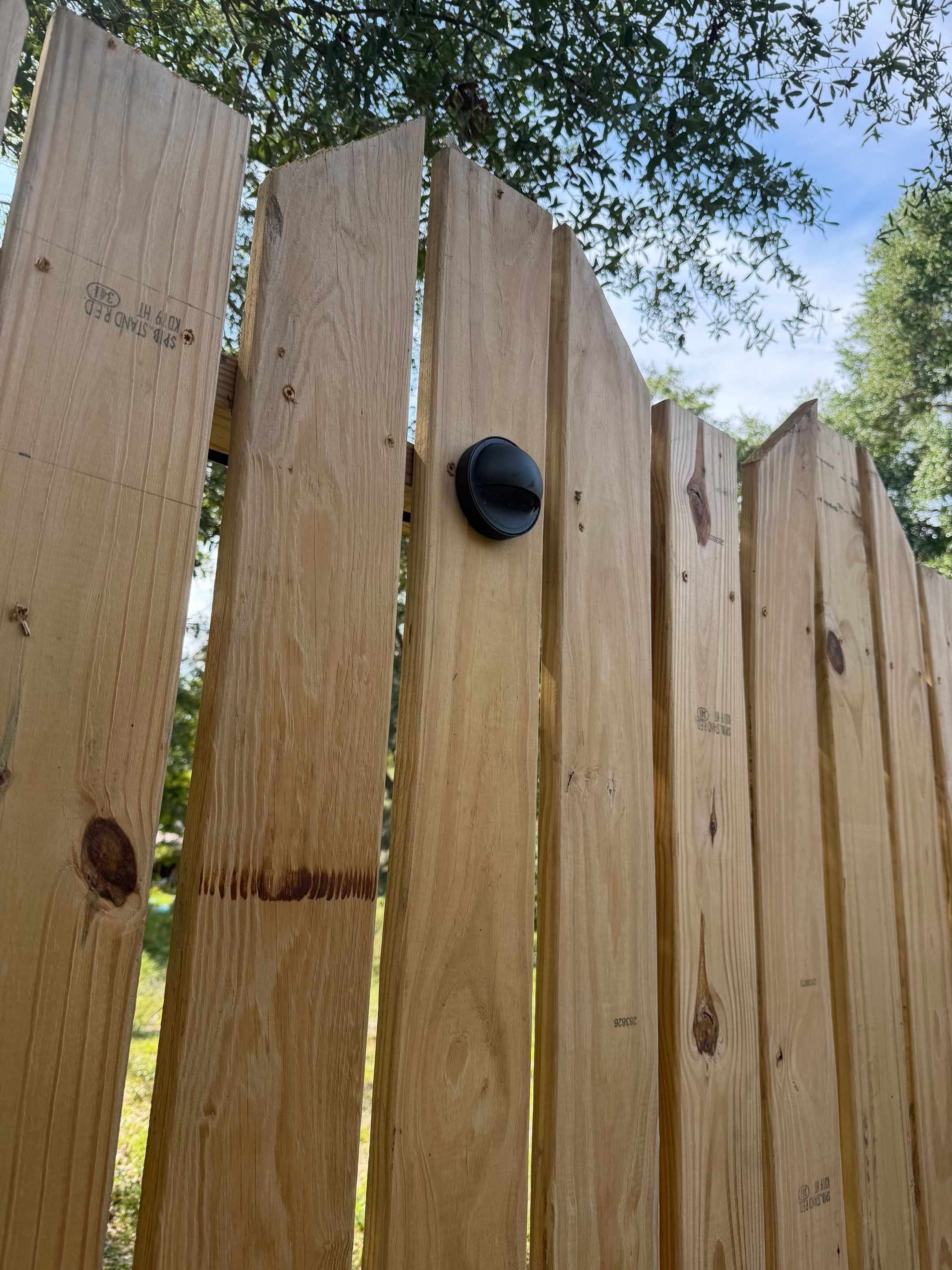 Fence using Wood Sealant by DuraSeal