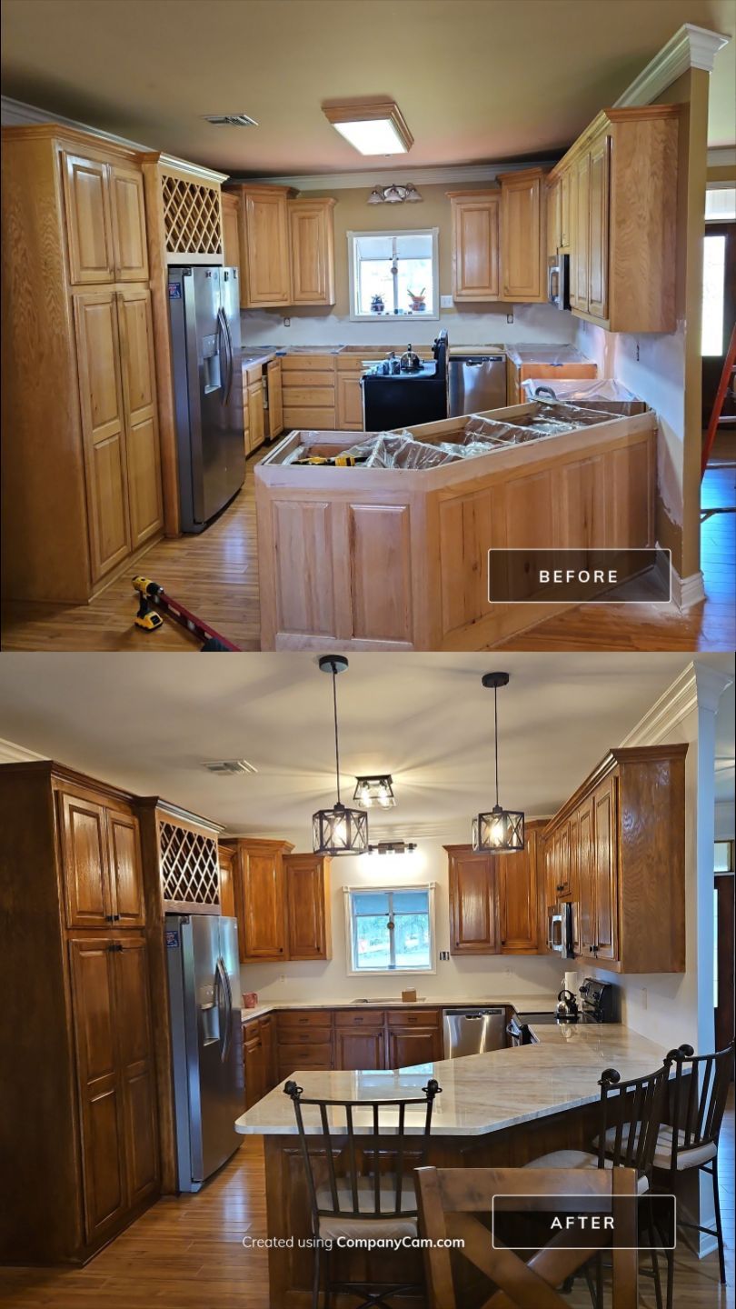 Kitchen and Living Room Remodel  by Freshcoat
