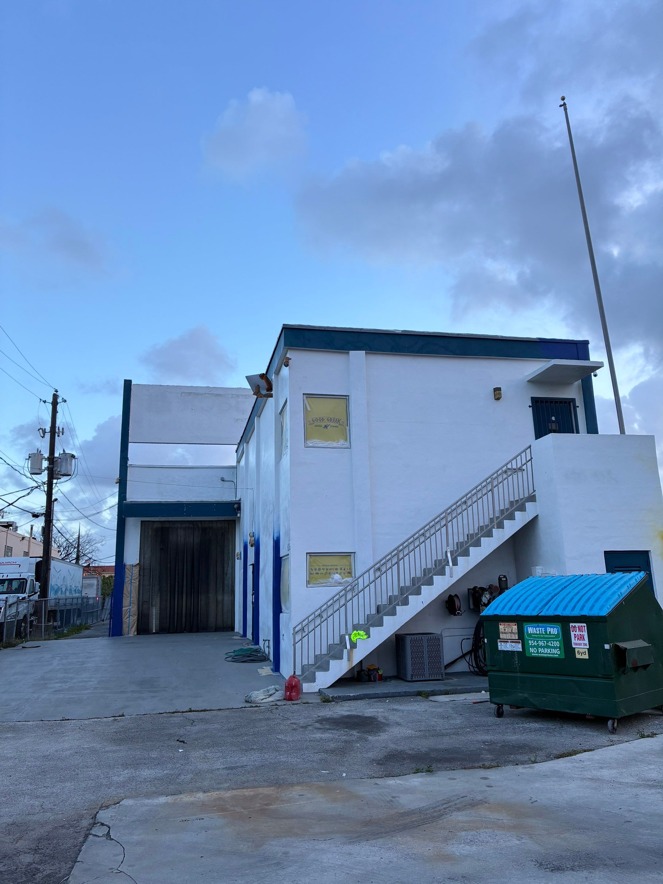 Miami Commercial Exterior Transformation by John “The Greek” Painting