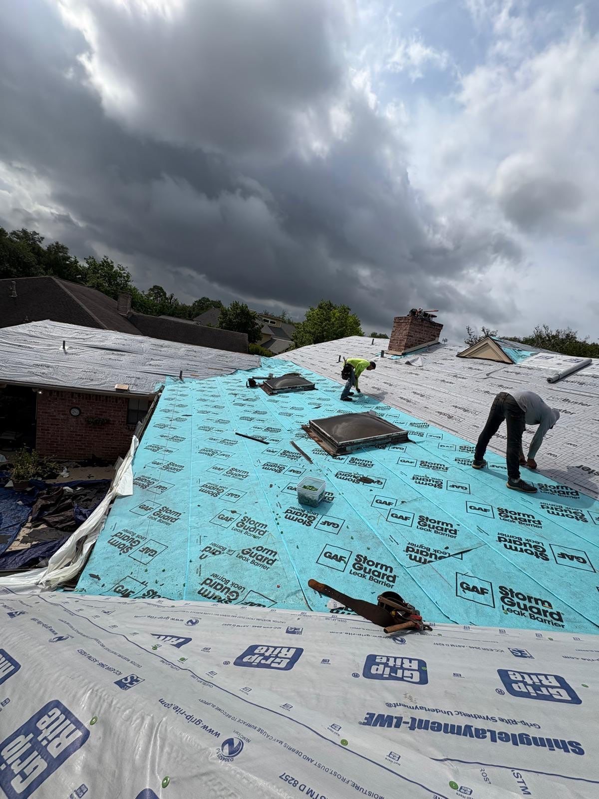 Project in Missouri City by Big State Roof Solutions