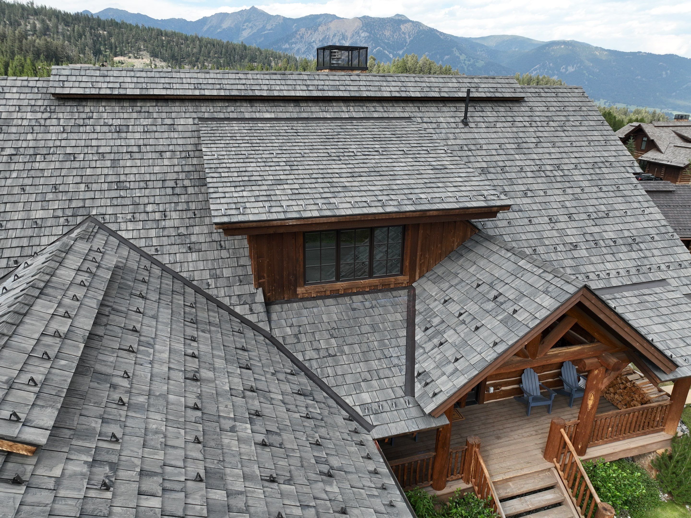 Brava Shake - Canyon Gray  by Montana Roofing Solutions