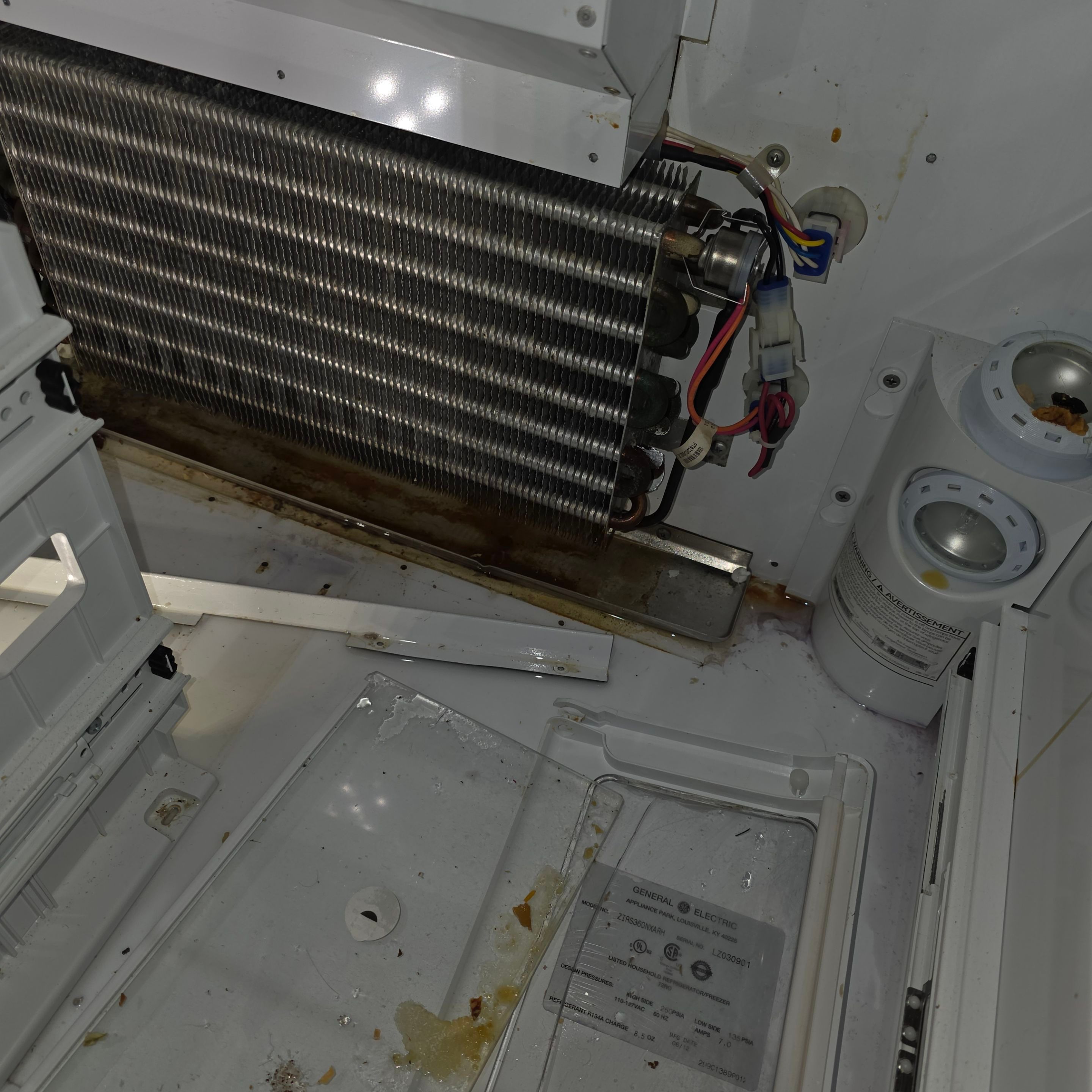 GE Monogram Built-In Refrigerator Cooling System Repair in Clermont by AMB-WORKS APPLIANCE REPAIR