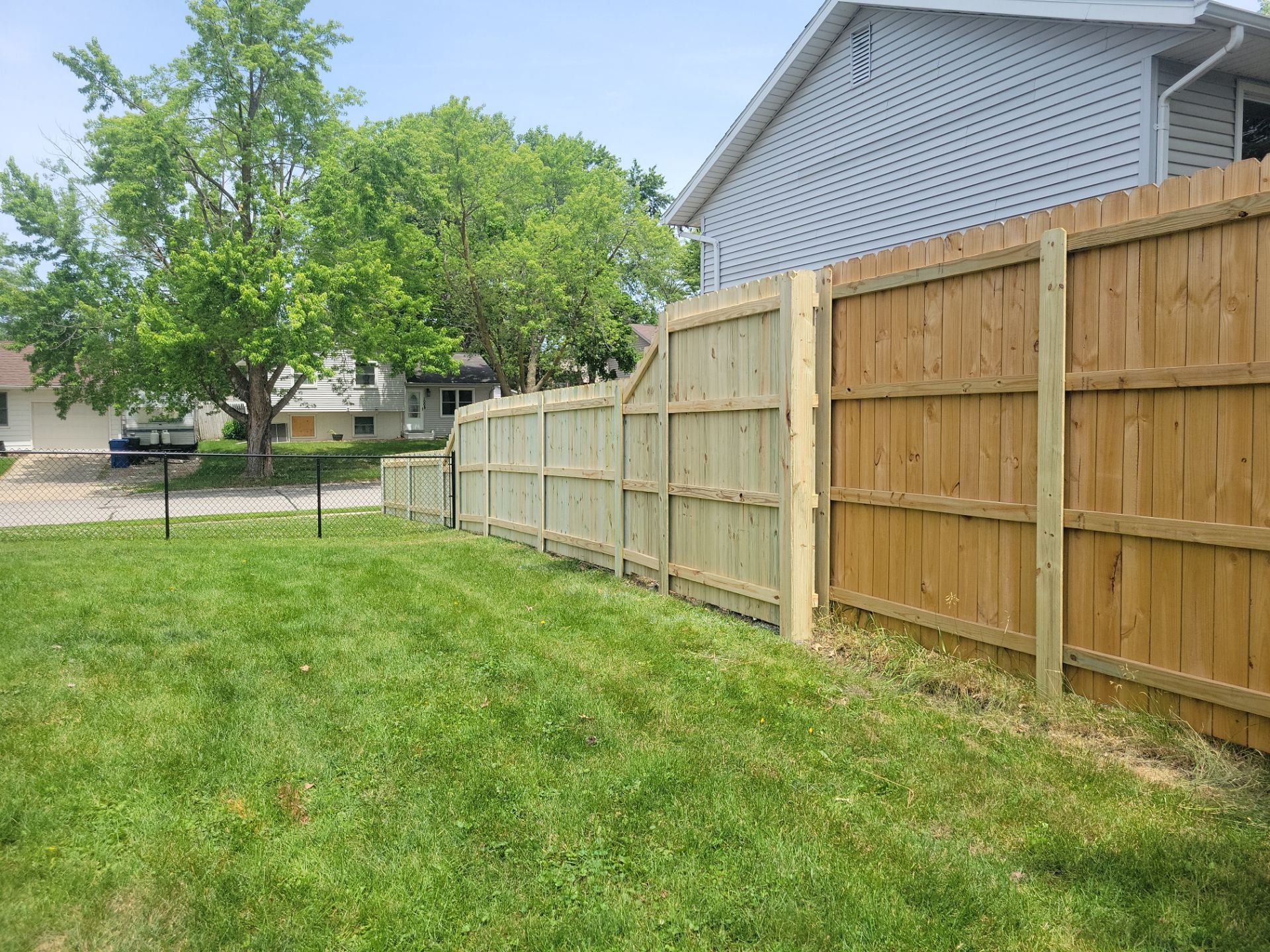 Project in Cedar Falls by Perfect Picket Fence and Stain