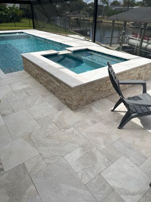 Pool Deck using Concrete Sealant