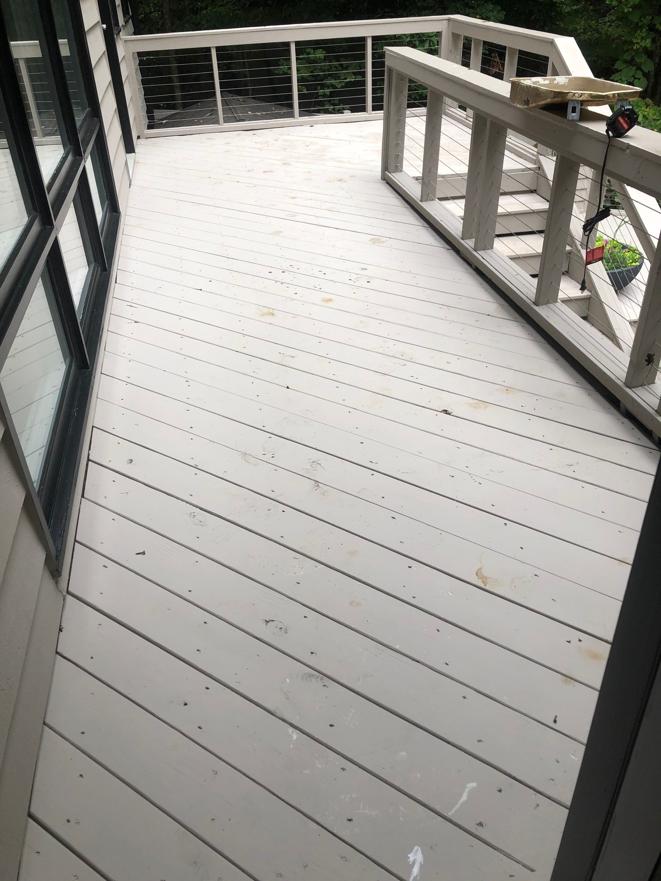 Deck Installation and Painting by Billy Weatherspoon Contractor