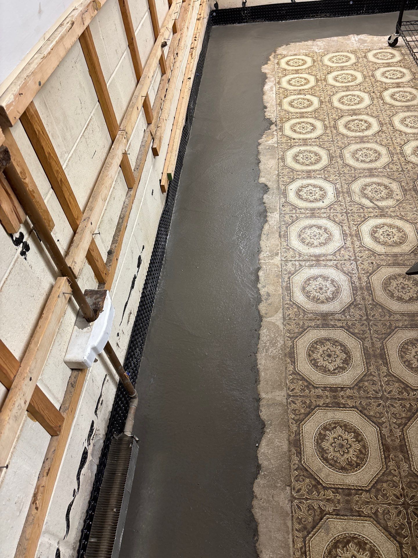 Drain Tile, Sump Pump & Buried Discharge in Columbia Heights by Waterproofing Northeast