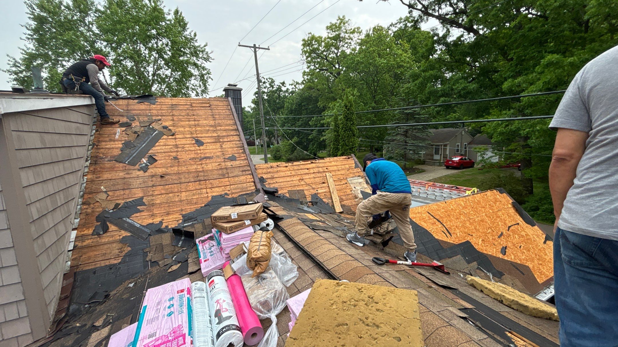 Roof Replacement using Owens Corning Sand Dune by 180 Contractors