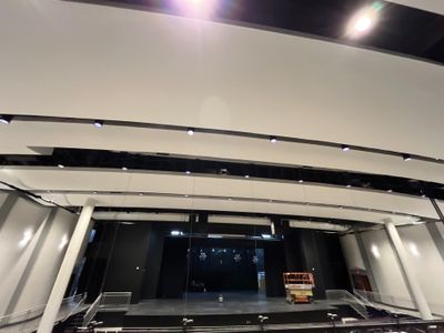Interior for Milton Highschool Performing Arts Theater