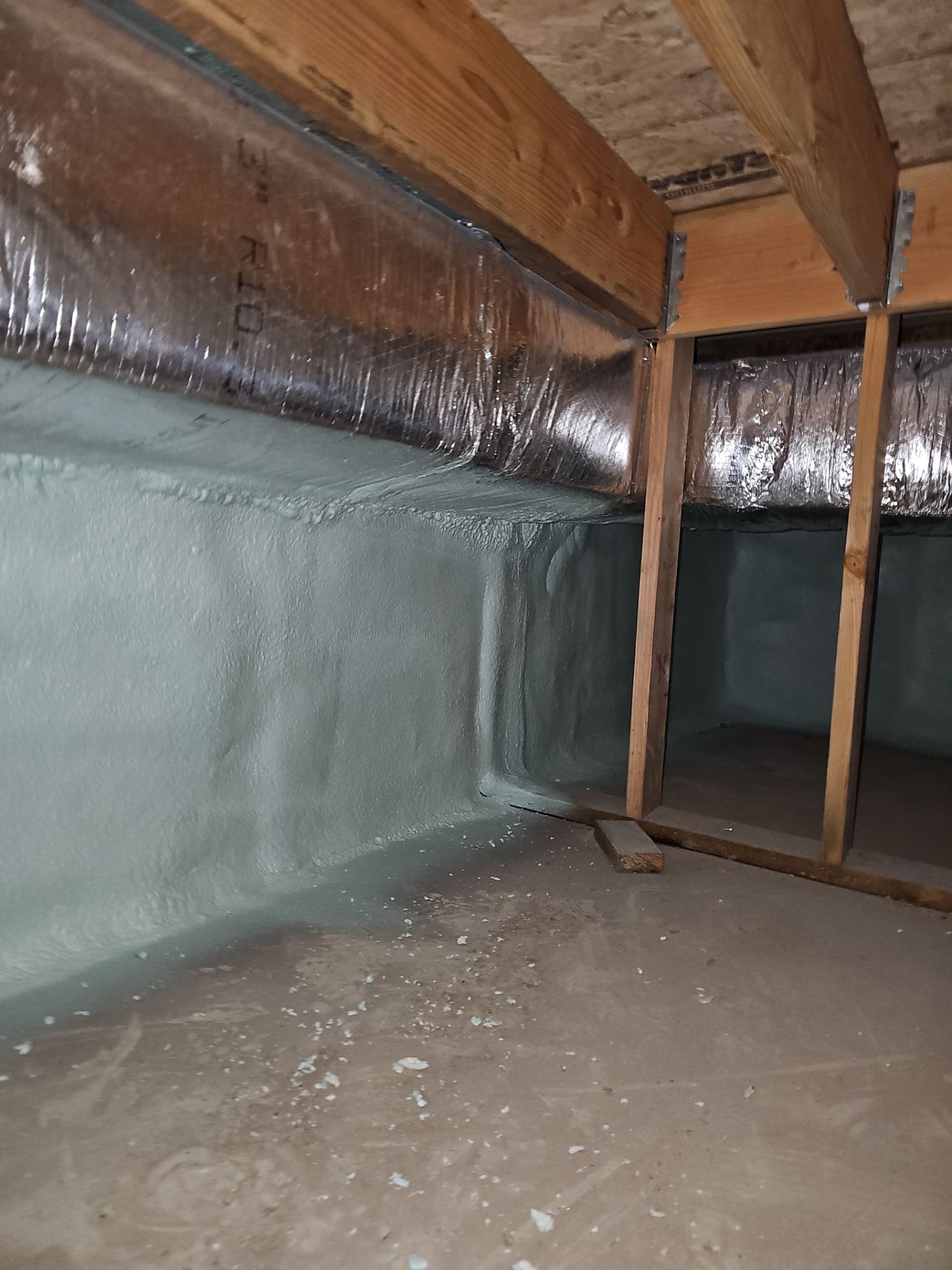 New Construction using Closed Cell Spray Foam by NYS Foam & Energy