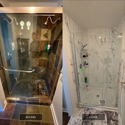 Bathroom Remodel using Acrylic