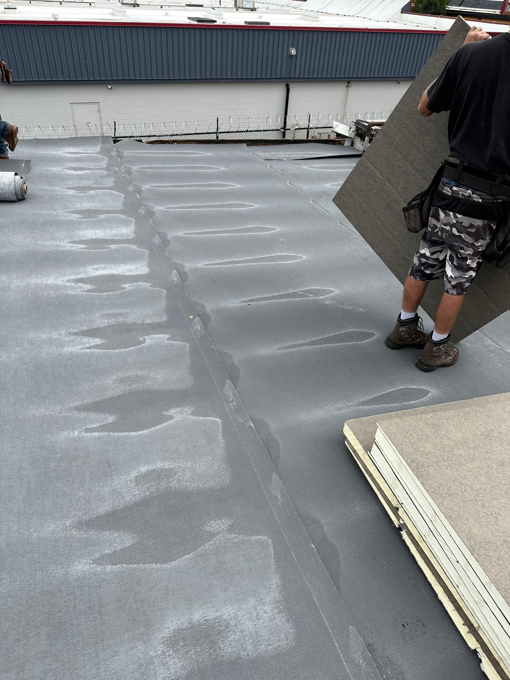 Commercial Roofing Repair using GAF 60Mil TPO  by Orezona Building & Roofing Company, Inc.