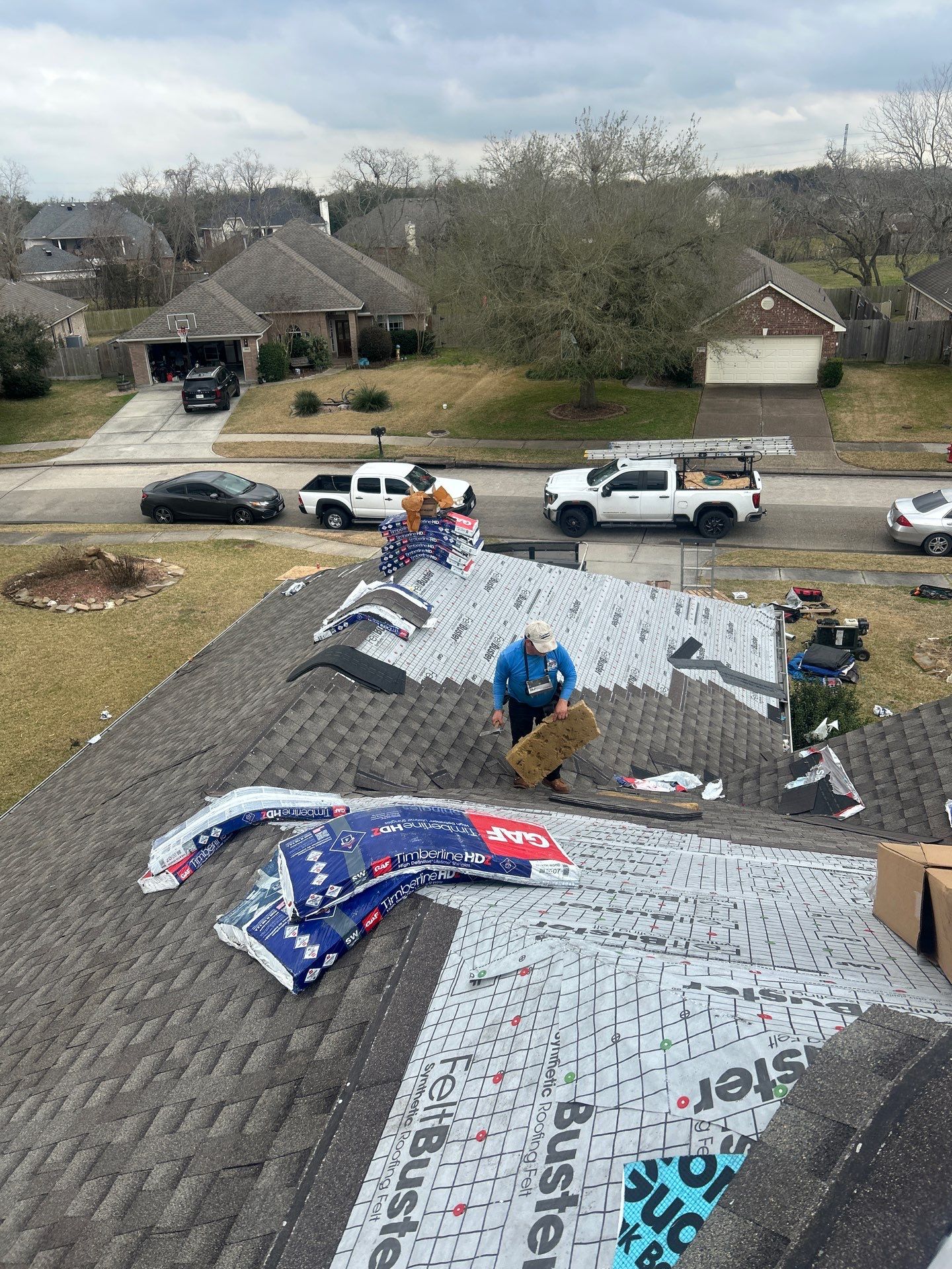 Roof Replacement in League City TX by Roof Repair Company