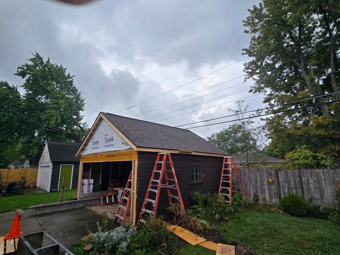 Garage Roof by Ivy Lea Construction