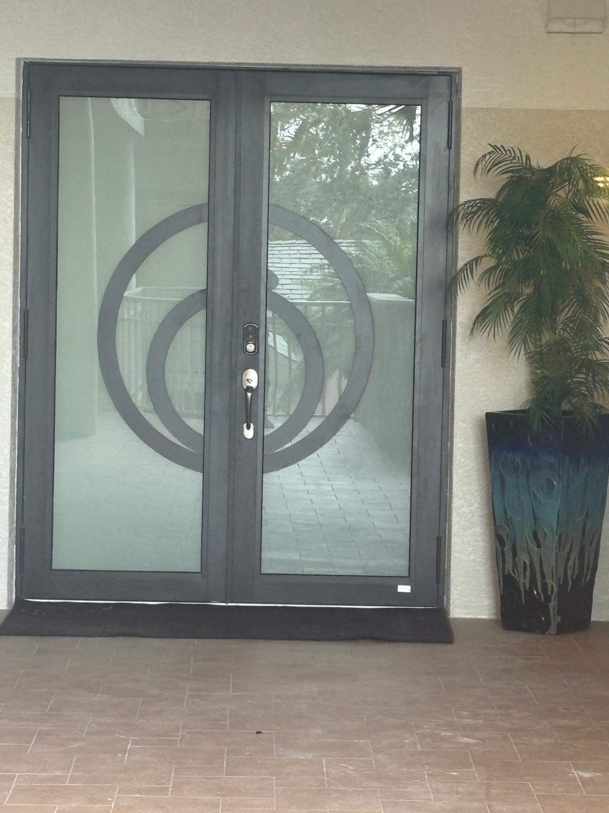 Door Installation using Mr Glass  by Windows For Life 