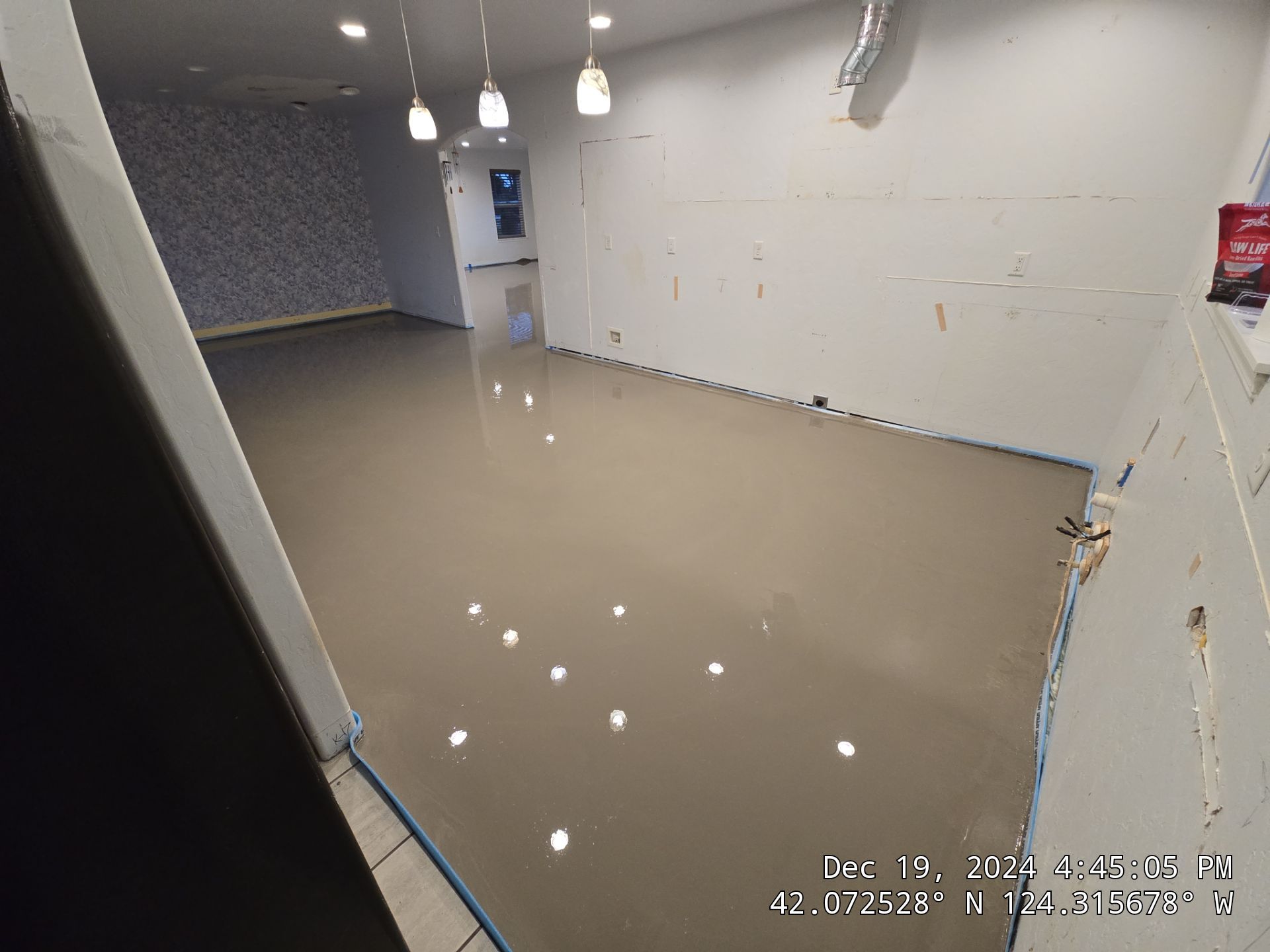 Structural Subfloor Repair and LVP Flooring Installation in Brookings by KMD Surfaces INC.