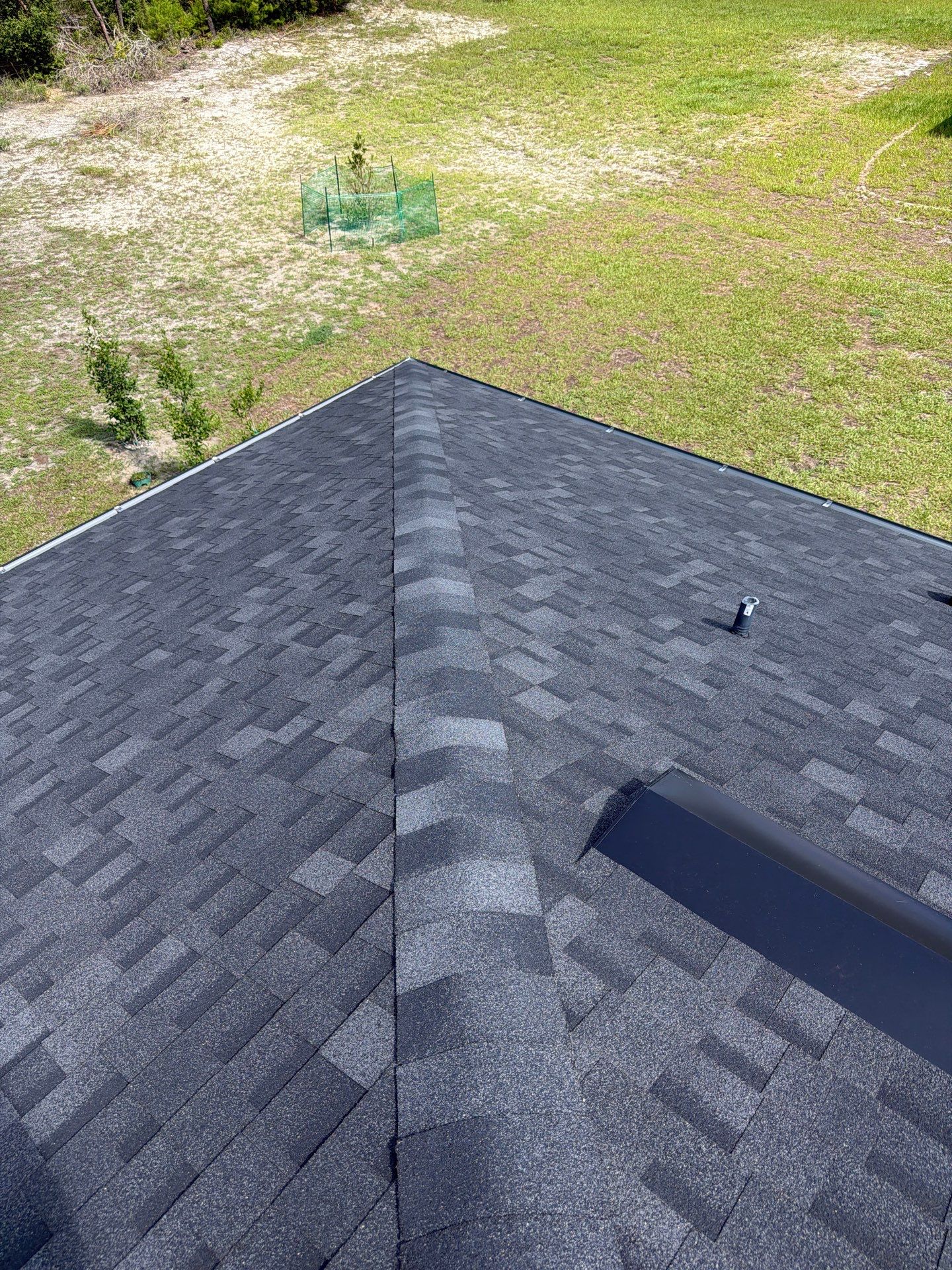 GAF Asphalt Shingle Roof Replacement with Skylight in Eustis by Fortified Roofing Solutions Corp.