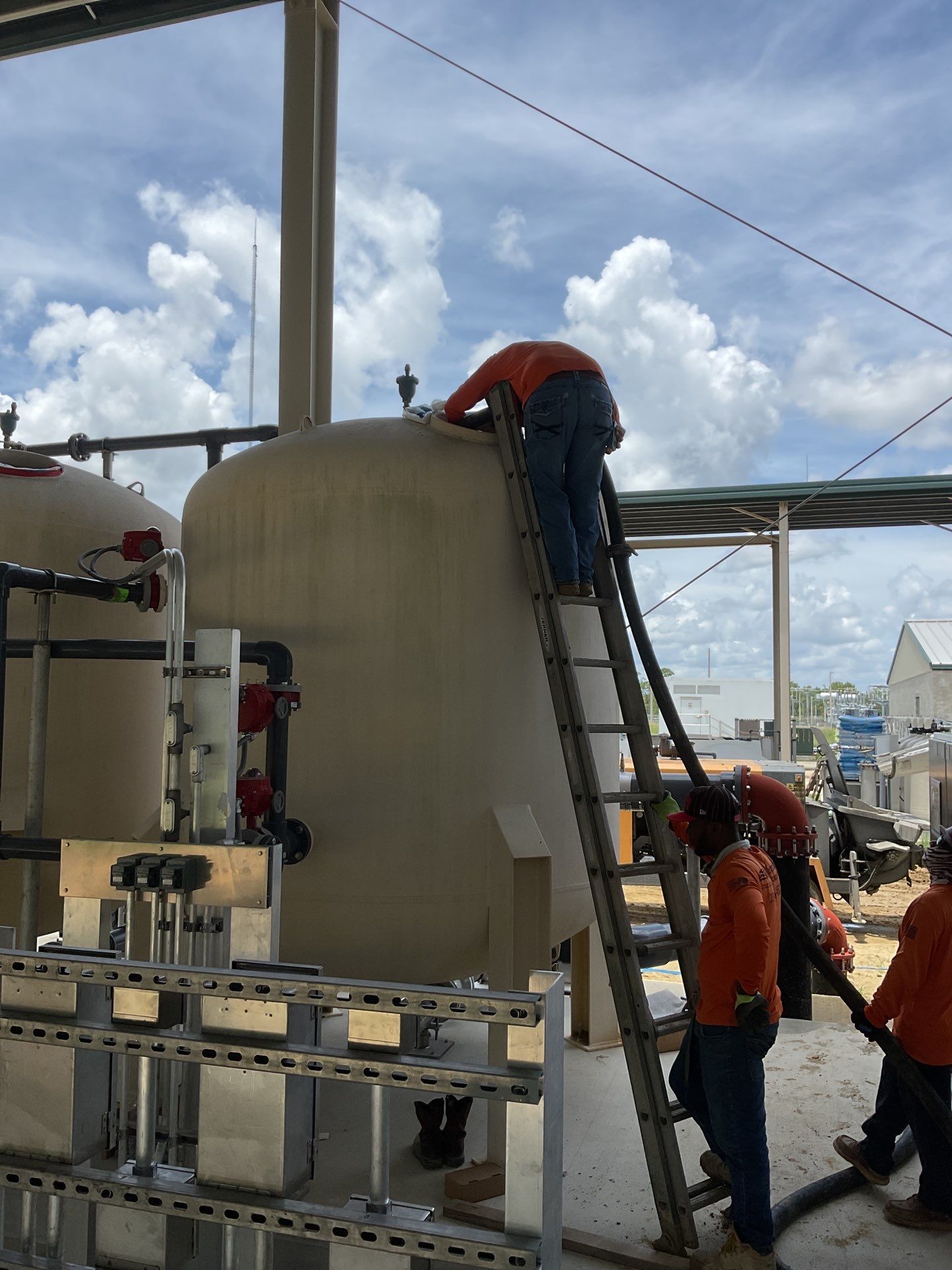 Babcock Water Treatment Plant by Southern Gulf Construction