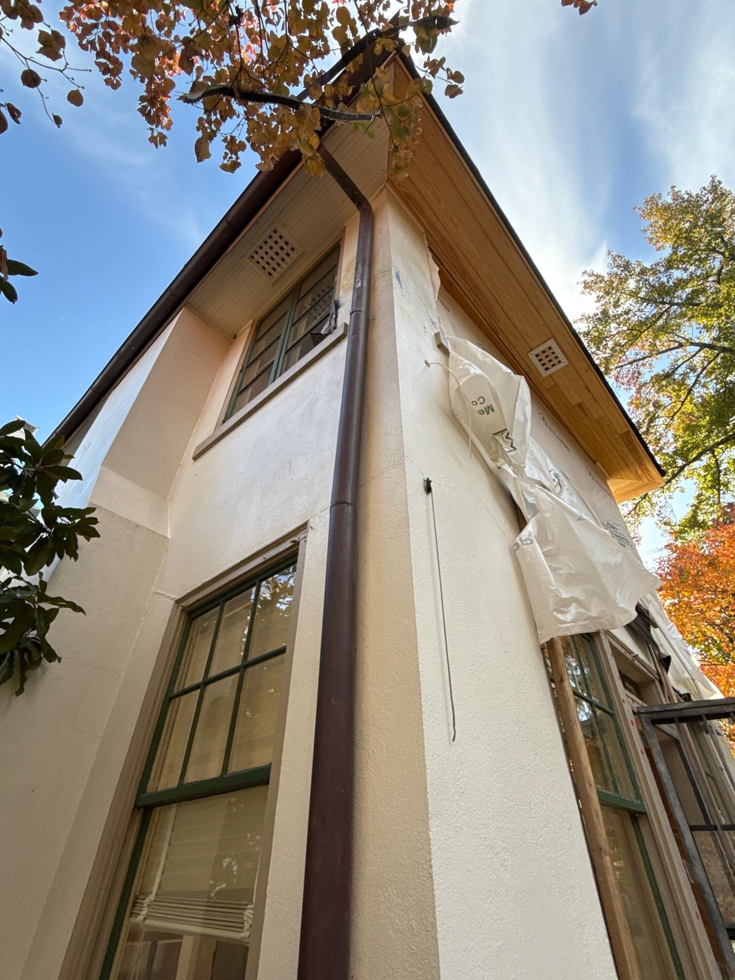 Memphis Home Restoration and Copper Gutter Installation Following Tree Damage by Revival Roofing Services