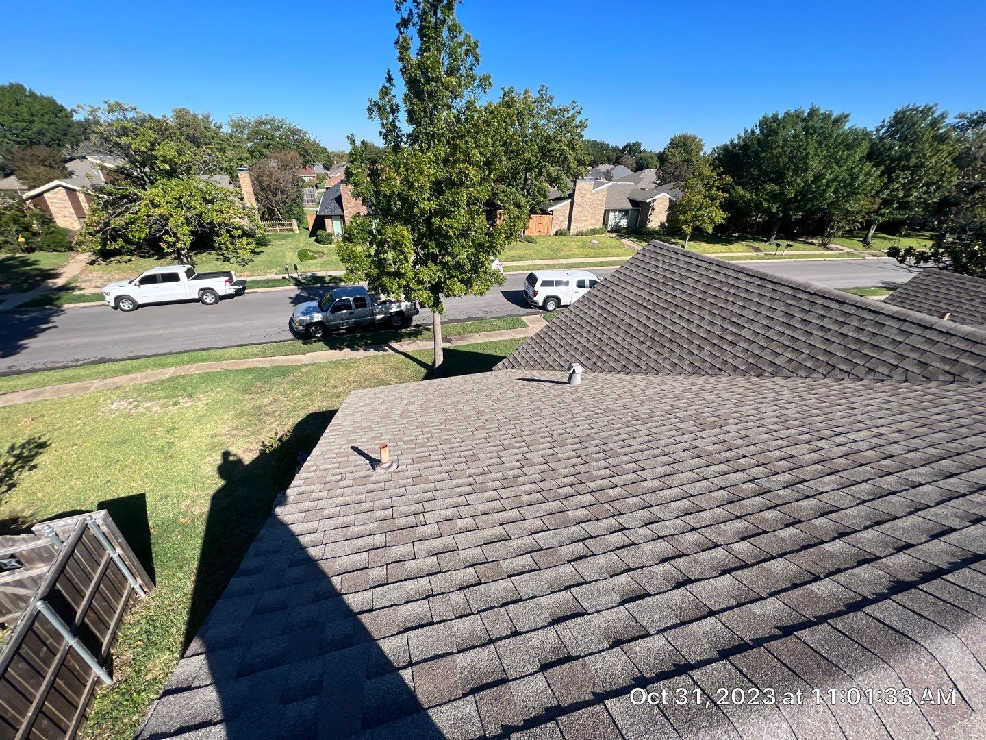 Residential Roofing Installation using IKO Dynasty class 3 hail resistant shingles by Becker Roofing and Exteriors