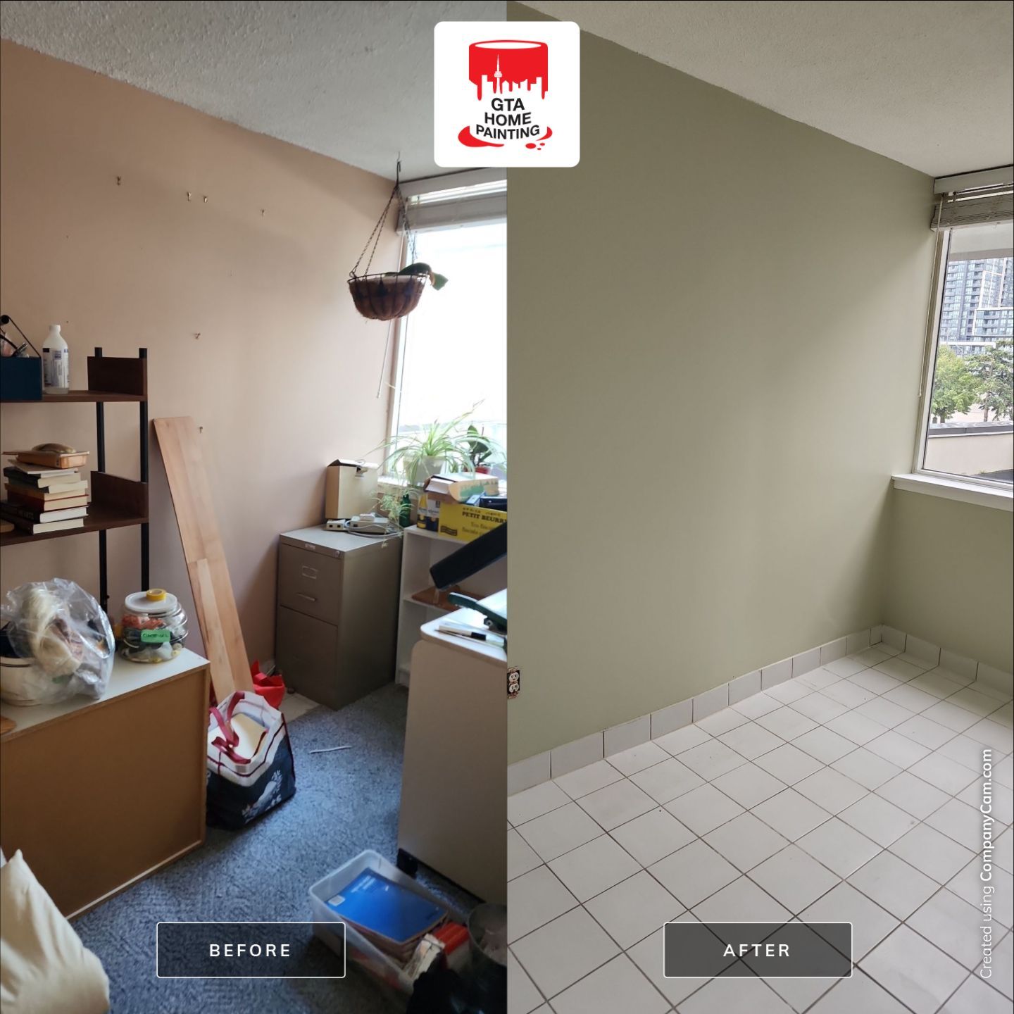 Project in Mississauga by GTA HOME PAINTING