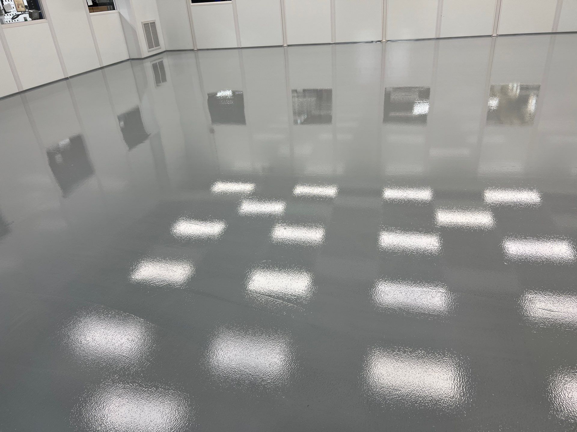 Precision ESD Epoxy Floor Installation – 1,800 Sq. Ft. Industrial Space by Gordon Painting