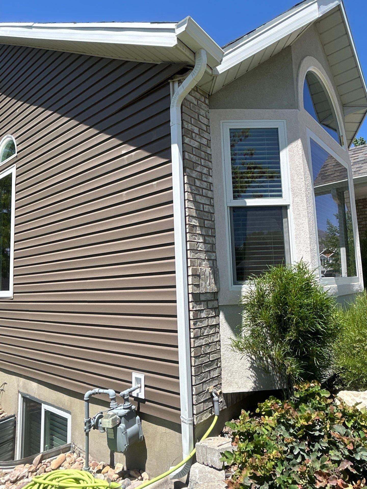 Project in Orem by Master Rain Gutters.