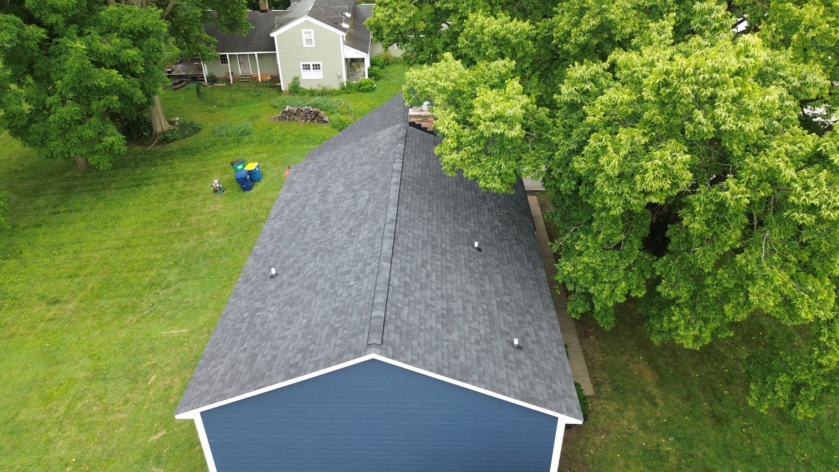 Project in Carmel by Moss Roofing