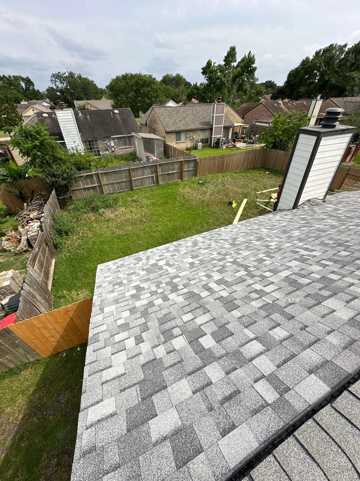 Project in Katy by Motion Roofing