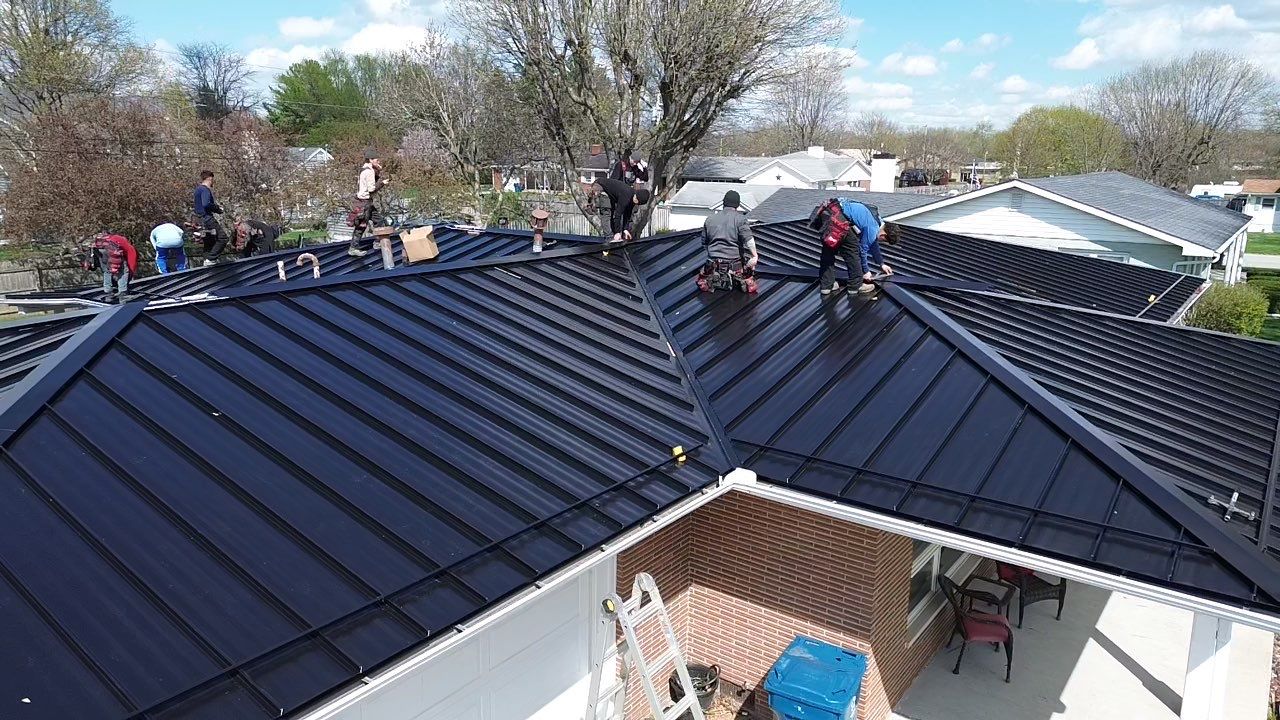 Premium Standing Seam Metal Roof in Gas City, IN by 4Ever Metal Roofing