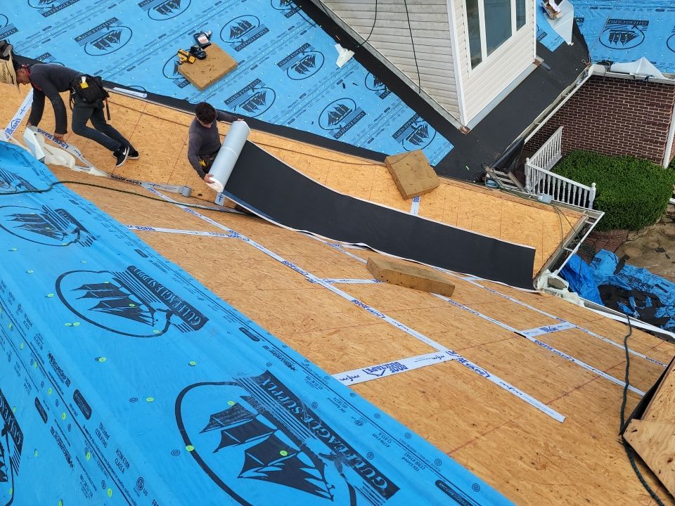 Residential Roofing Installation using Roof Replacement by American Roofing & Construction LLC
