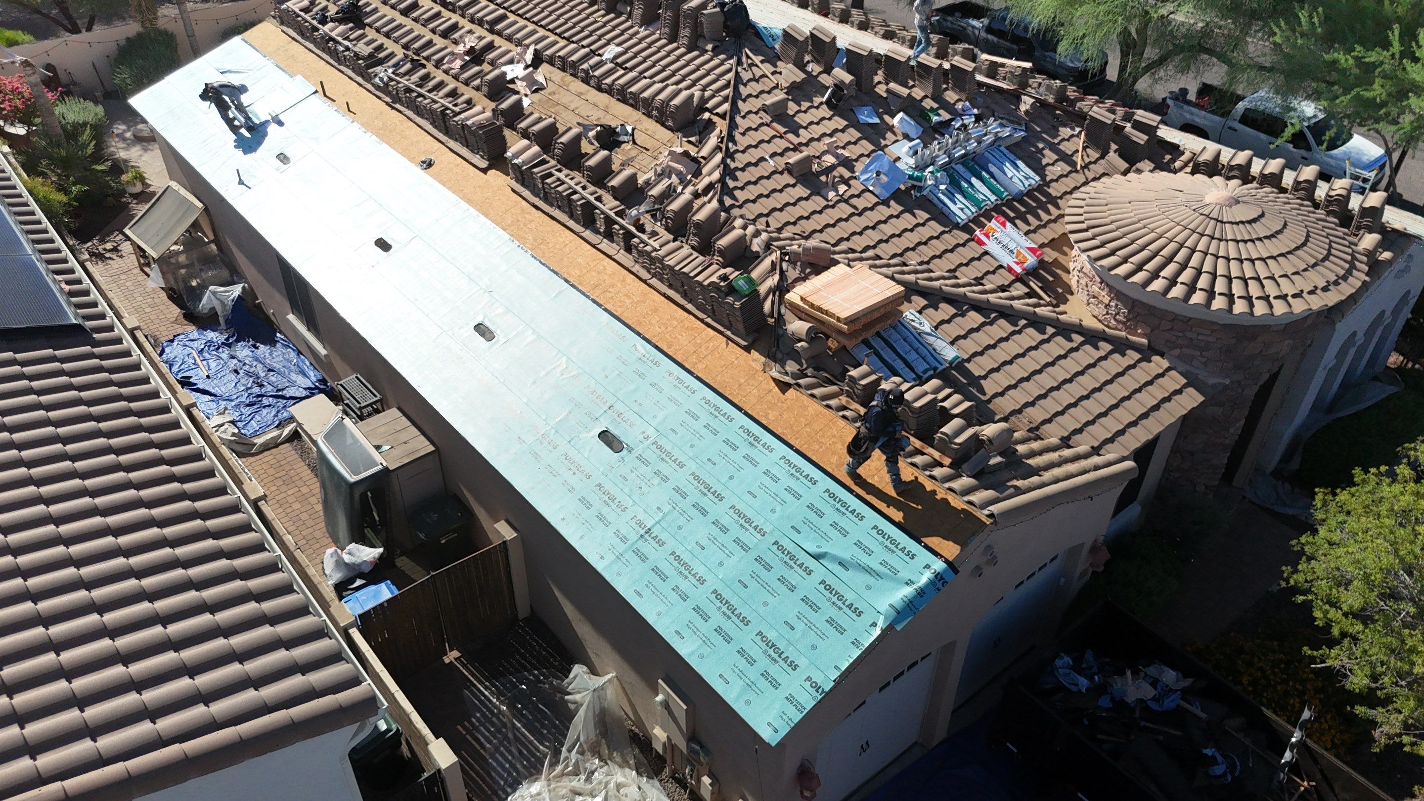 Project in Phoenix, AZ by Saint Roofing