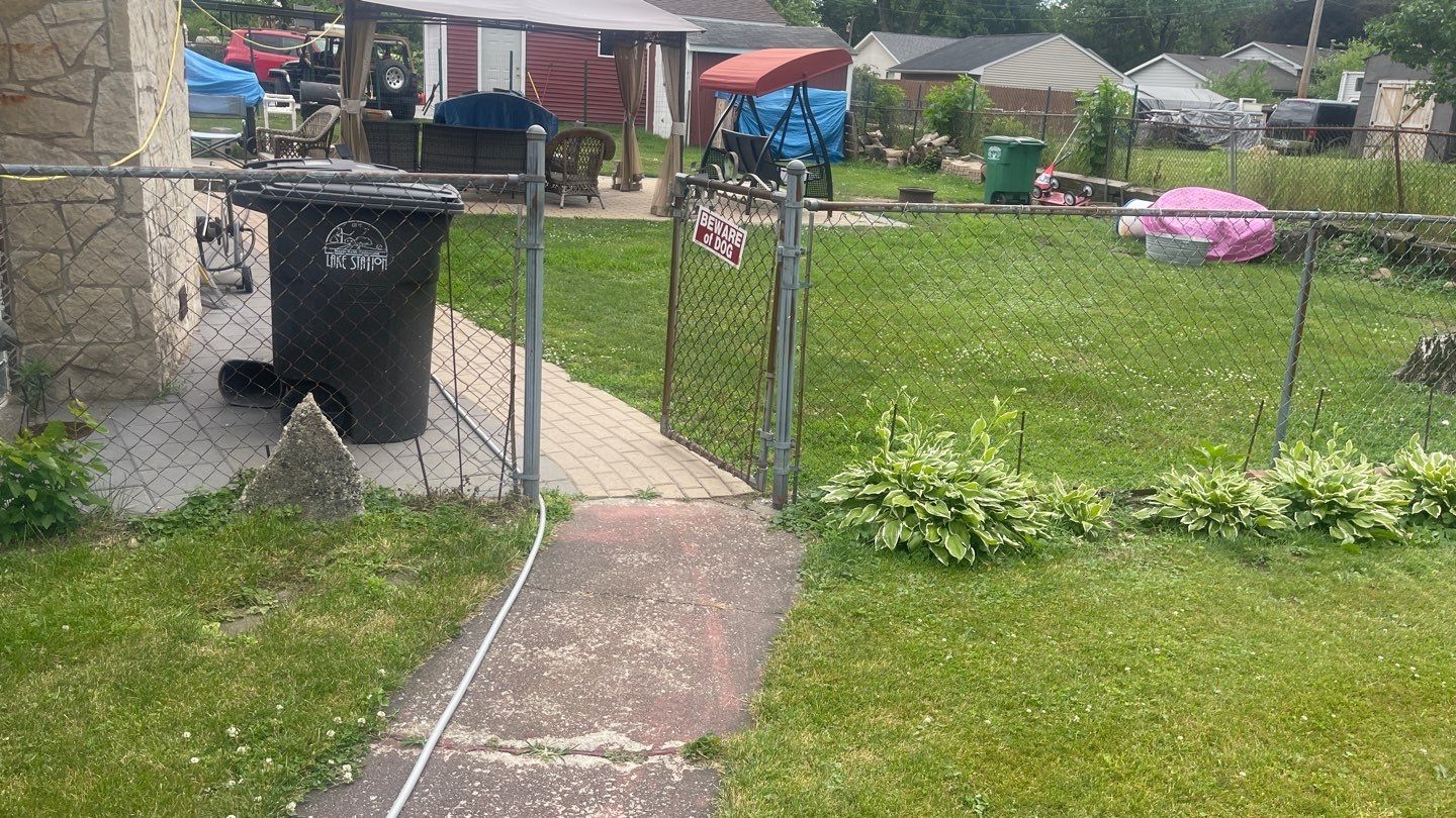 Chain-Link Fence Upgrade to Vinyl Fence by Kraz Construction