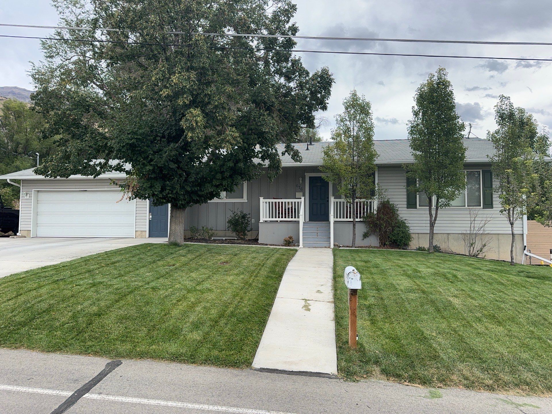Lindon | Complete Vinyl to Hardie Conversion | Arctic White by Ideal Siding Utah