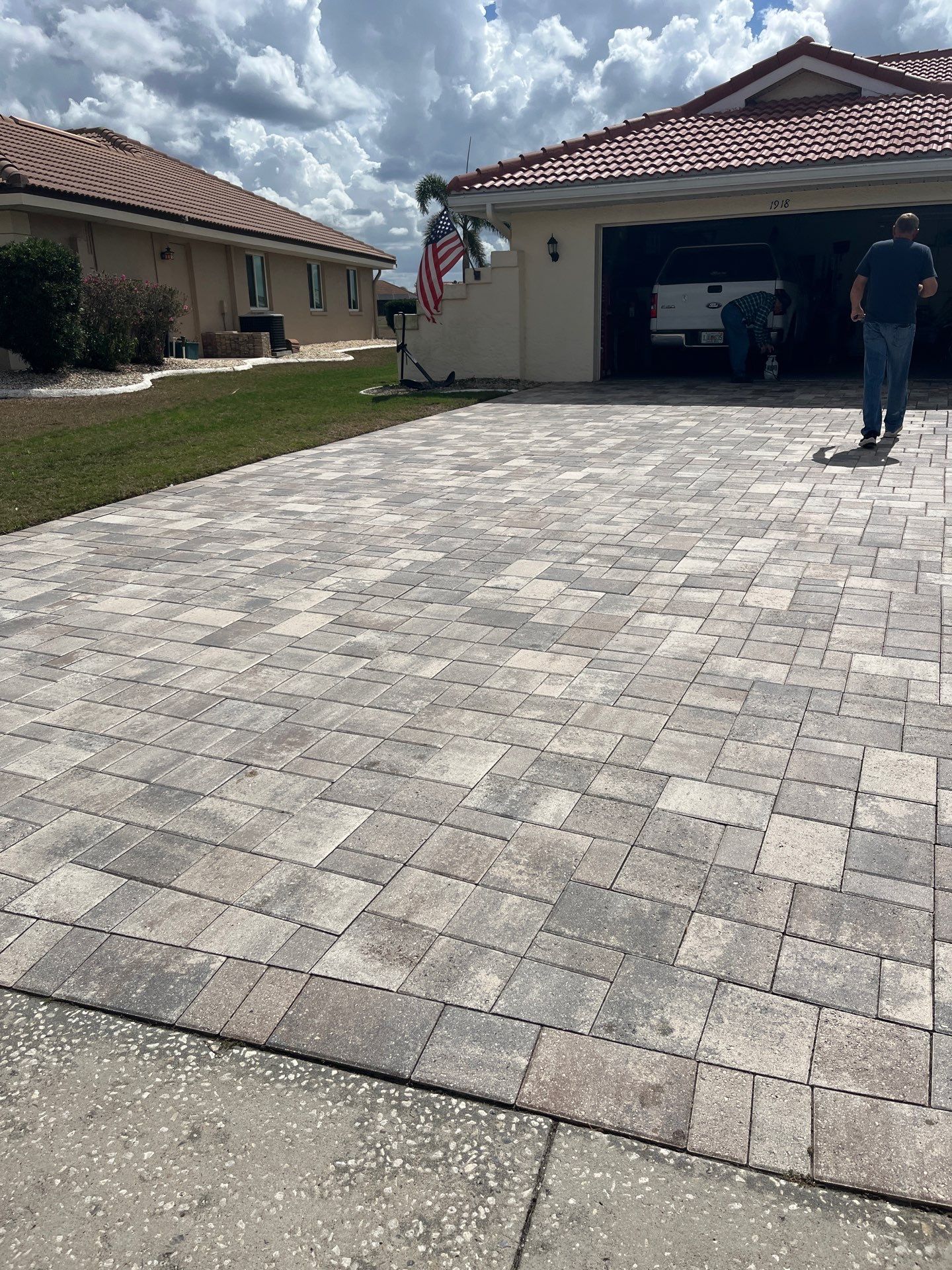 Driveway and Walkway Paver Sealing in Sun City Center, Florida by Supreme Paver Experts