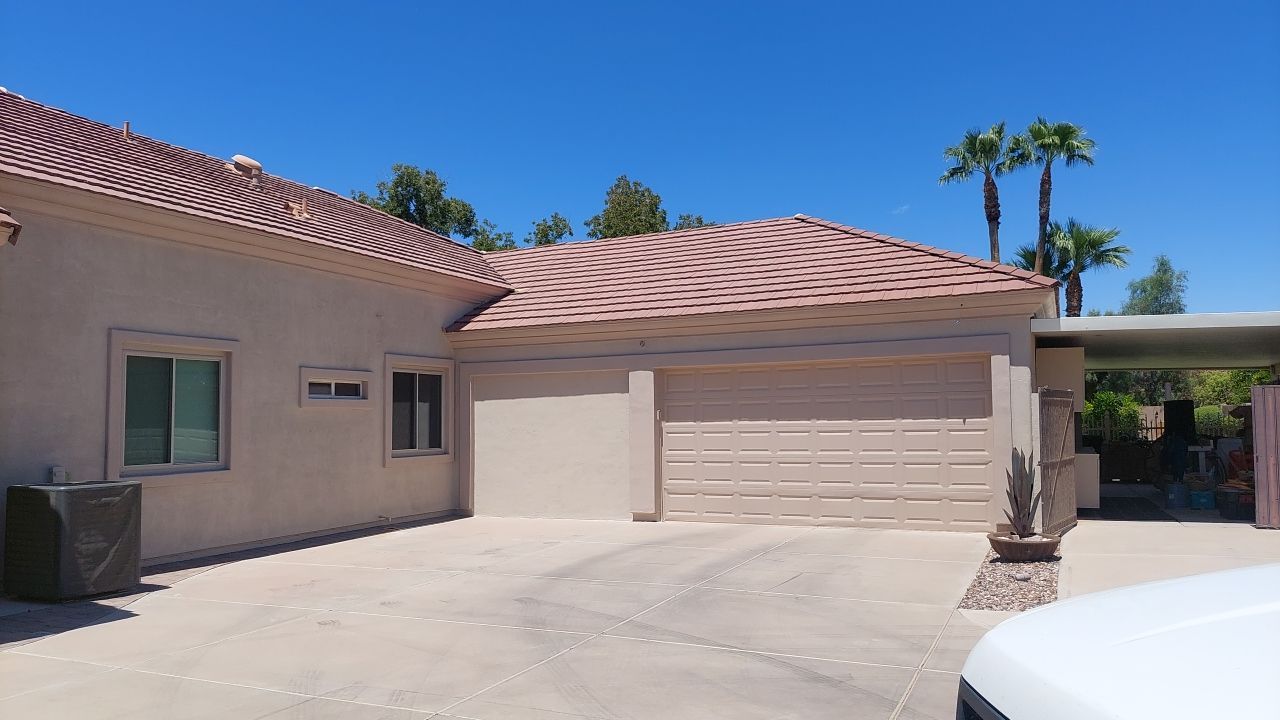 Exterior Paint Job in Mesa by Crash of Rhinos Painting & Garage Floors