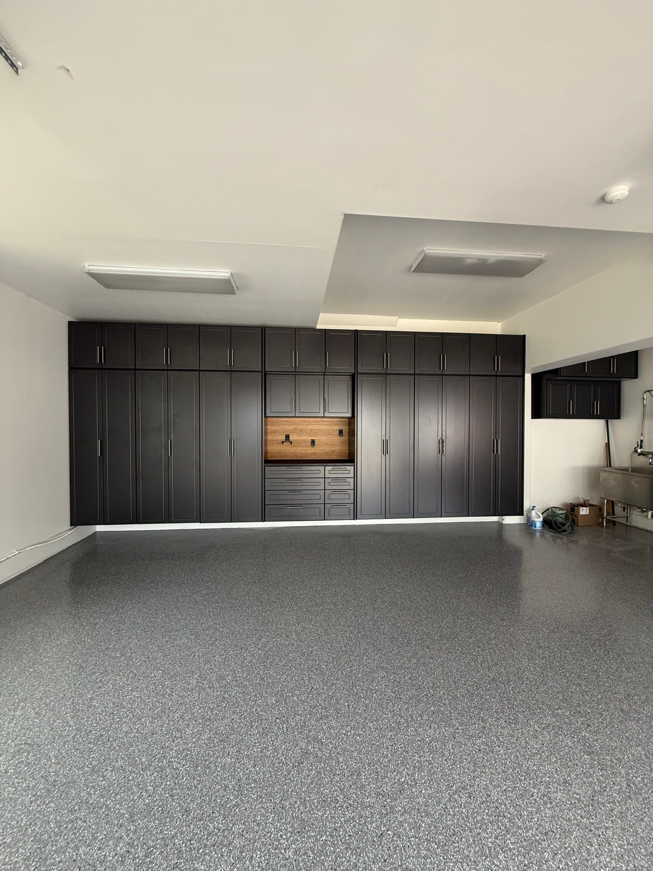 Custom Cabinet Installation in Mission Hills by Banner Garage