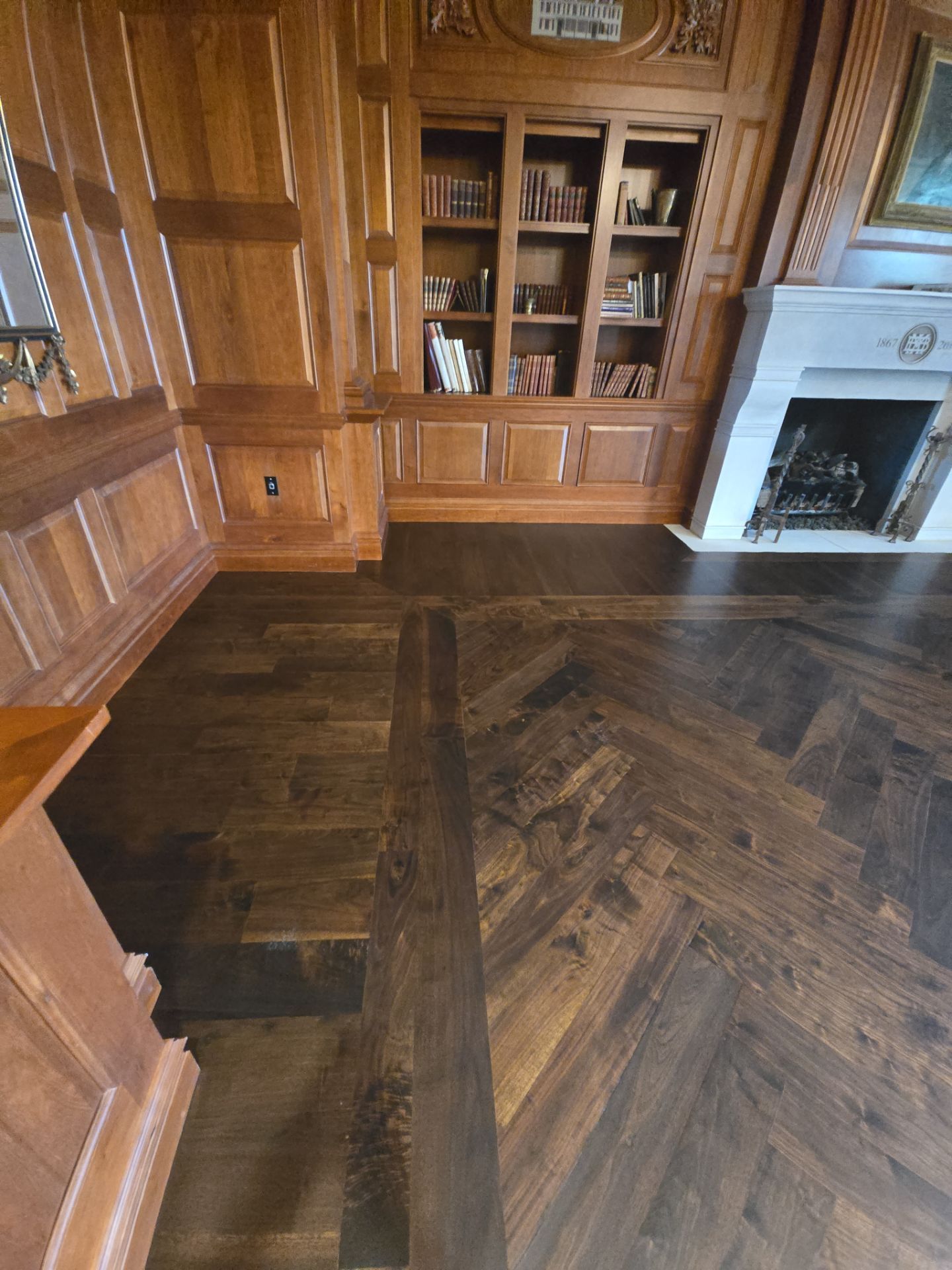 Patriotic Boys' School Refinish  by Footprints Floors of Nashville