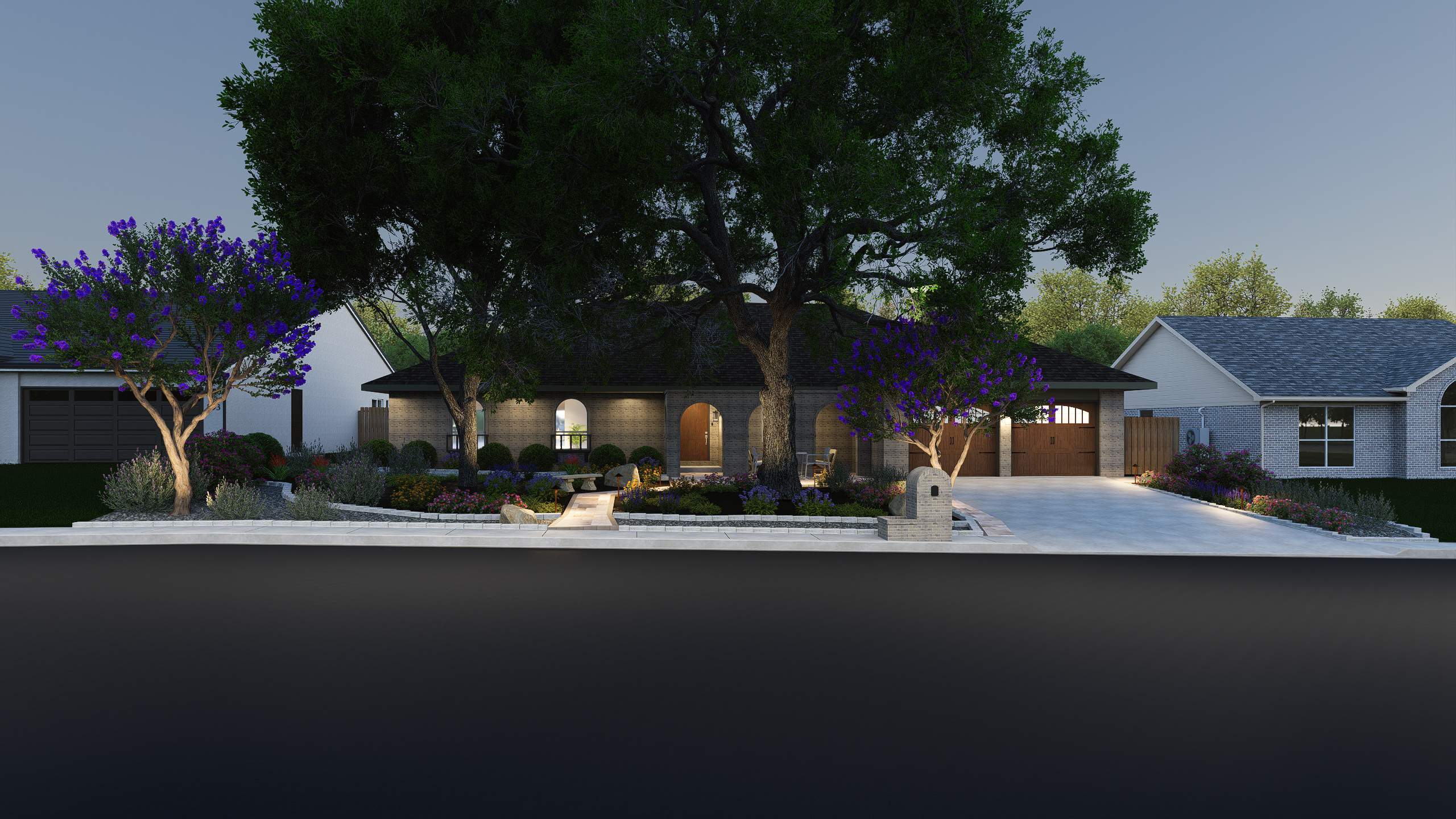 3D Design Render, San Antonio TX by Hole In One Lawns, LLC