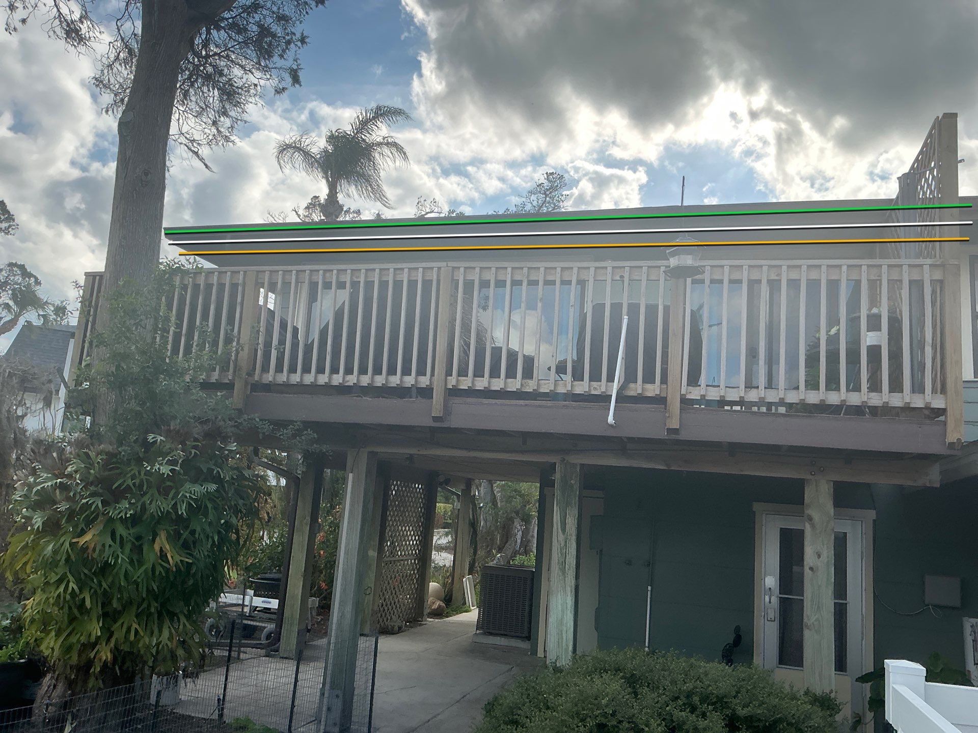 White Soffit and Fascia Installation in Longboat Key FL by Gutter Professors