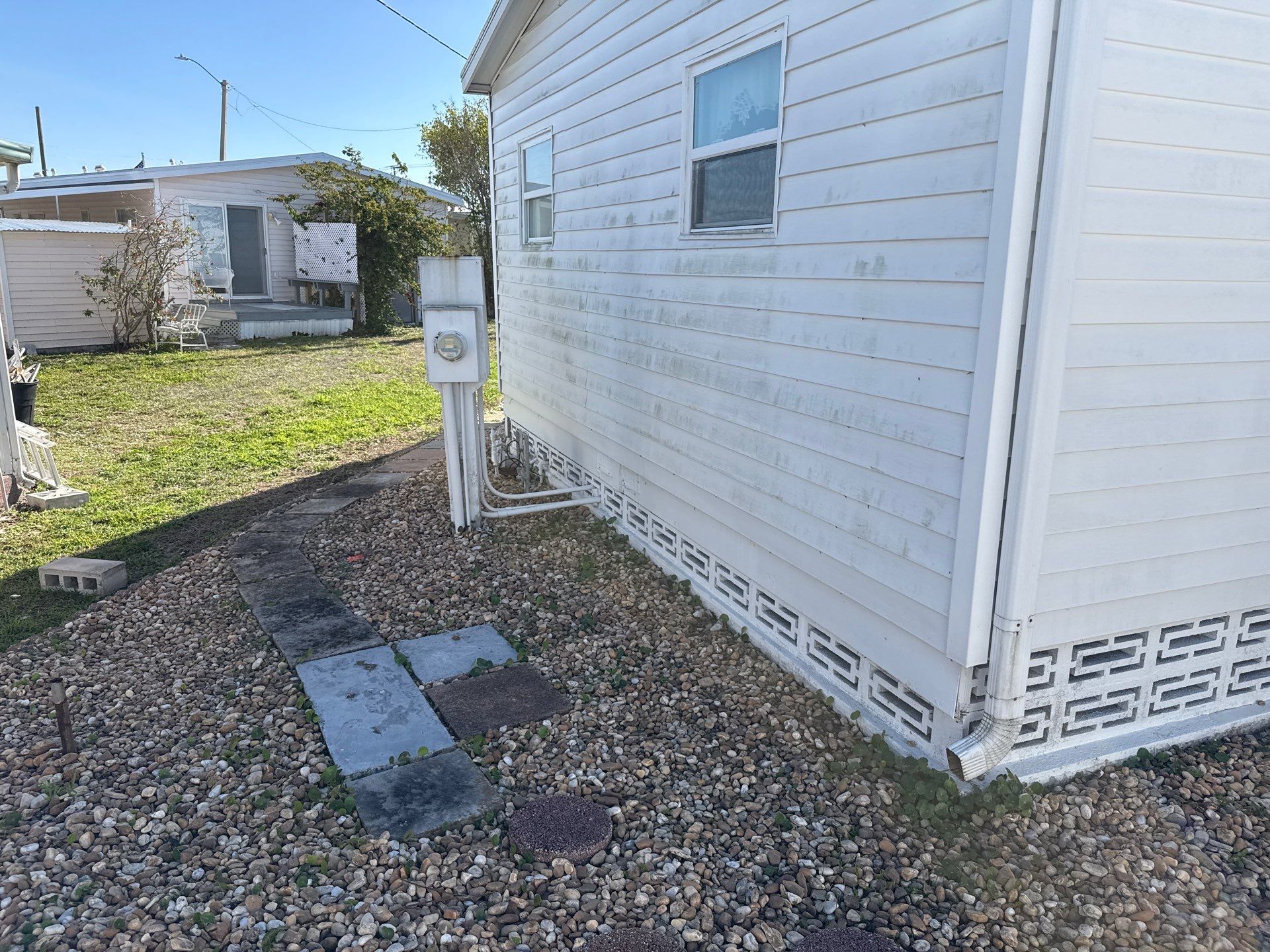 Trailer Estates Mobile Home Cleaning + Driveway & Patio Wash | Bayshore Gardens, FL by Sunshine AquaWash