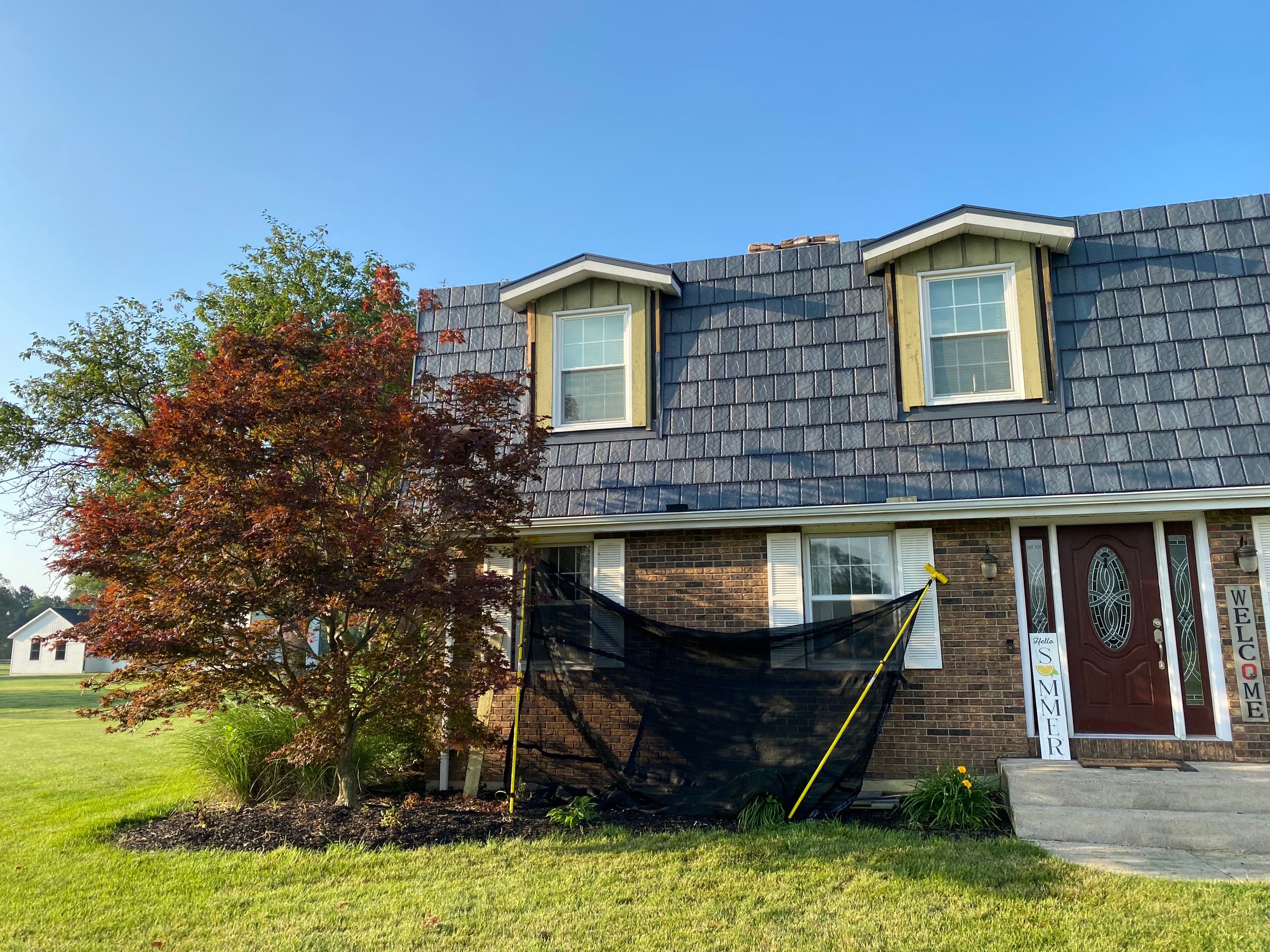 EDCO Slate Style Metal Shingle Roof in Van Wert, Ohio by 4Ever Metal Roofing