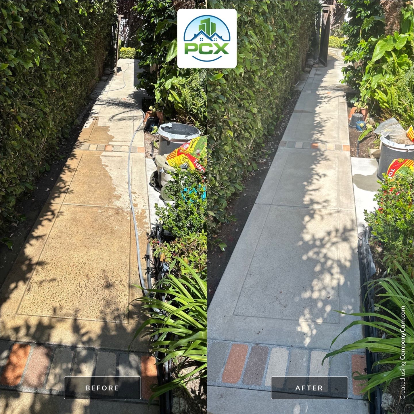 Orange County pressure washing to prepare for a gathering by Property Cleaning Experts