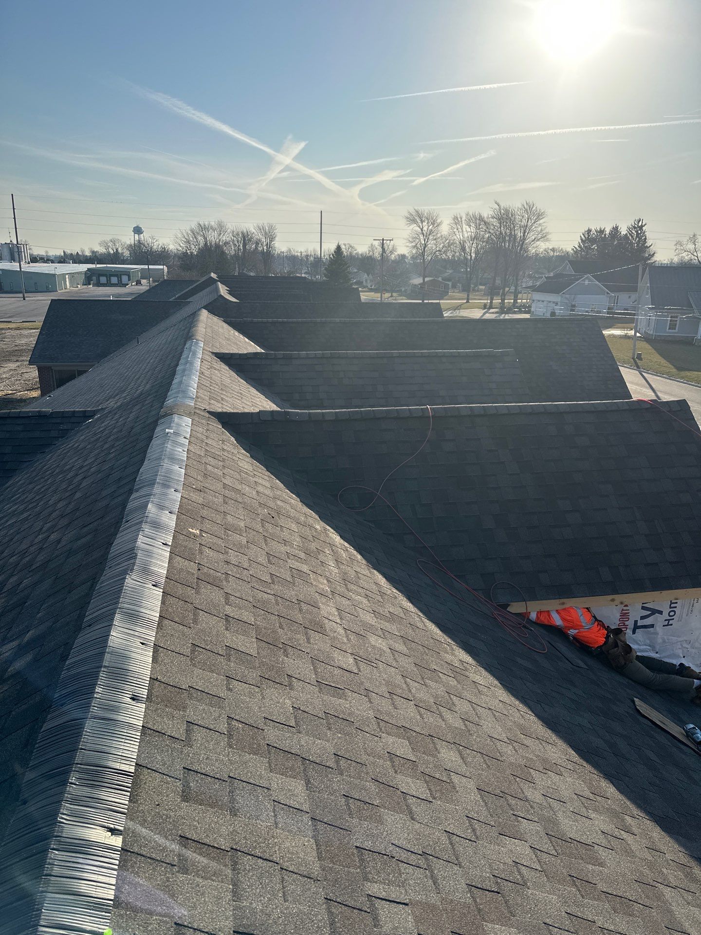 Residential Roofing Installation using CertainTeed Landmark Weathered Wood by Nitro Roofing and Construction