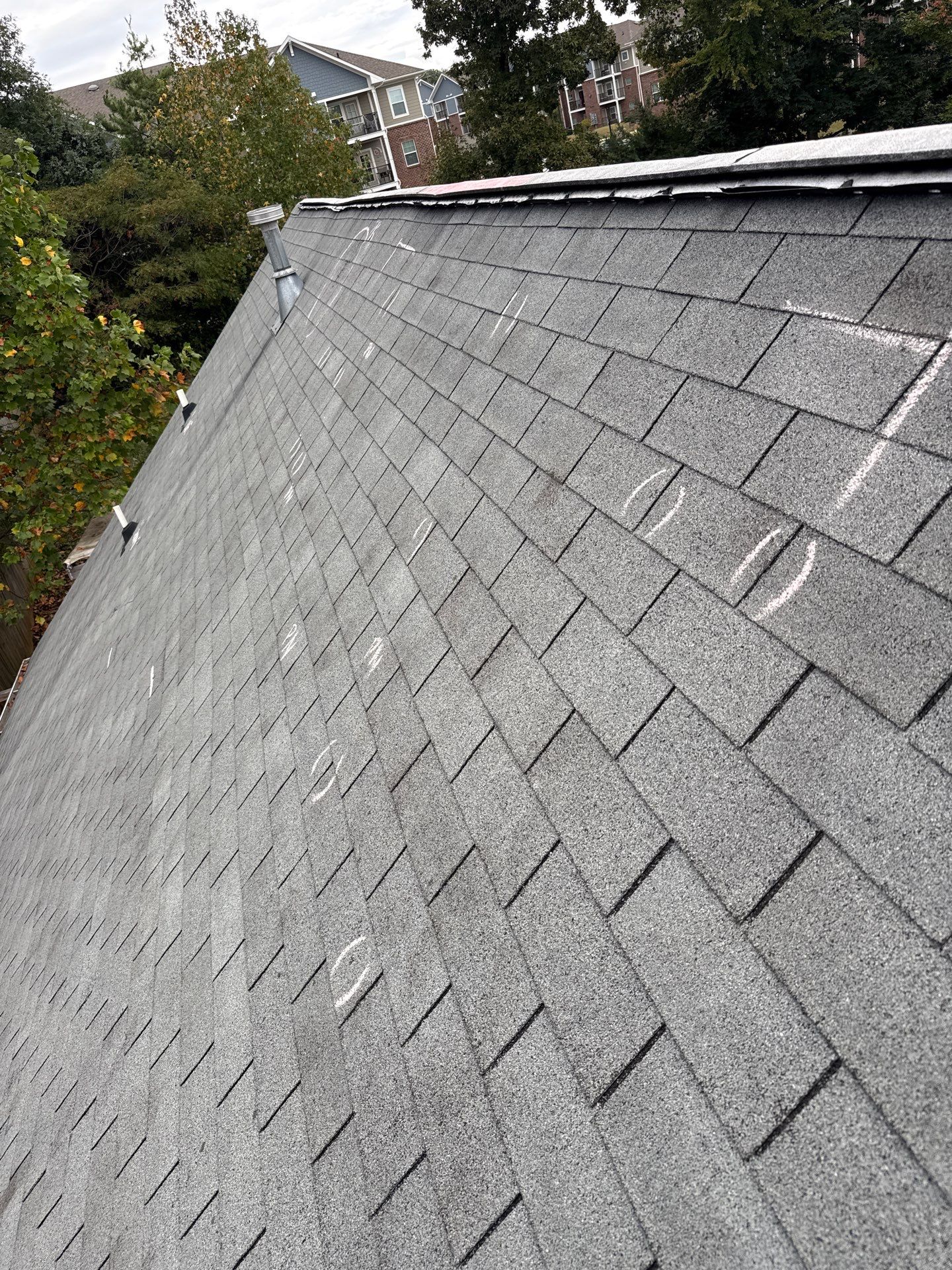 Roof replacement and interior repair by hail and wind damage by Just Brilliant Restoration JBR