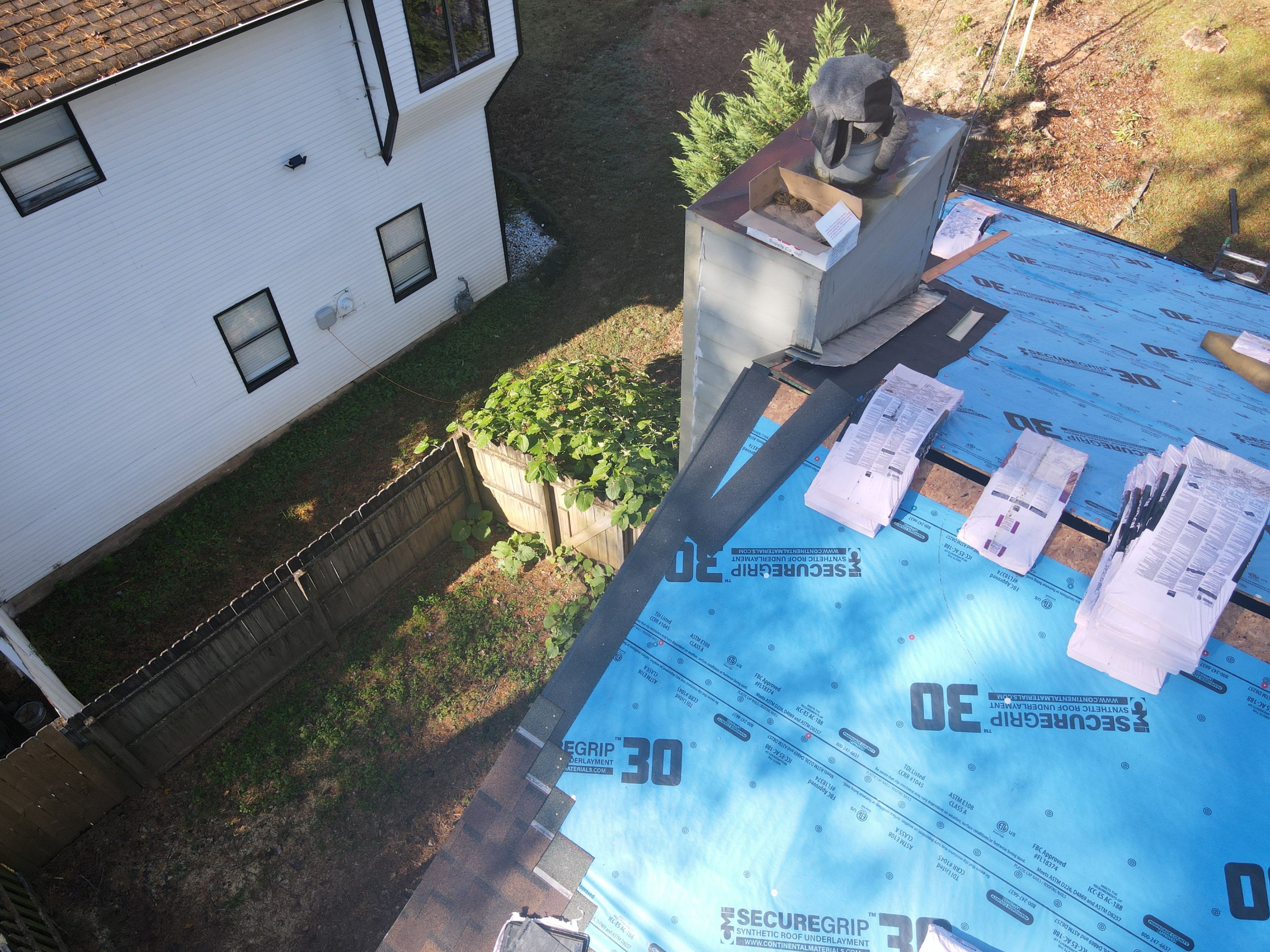 Residential Roofing Installation using Owens Corning by Inspector Roofing and Restoration
