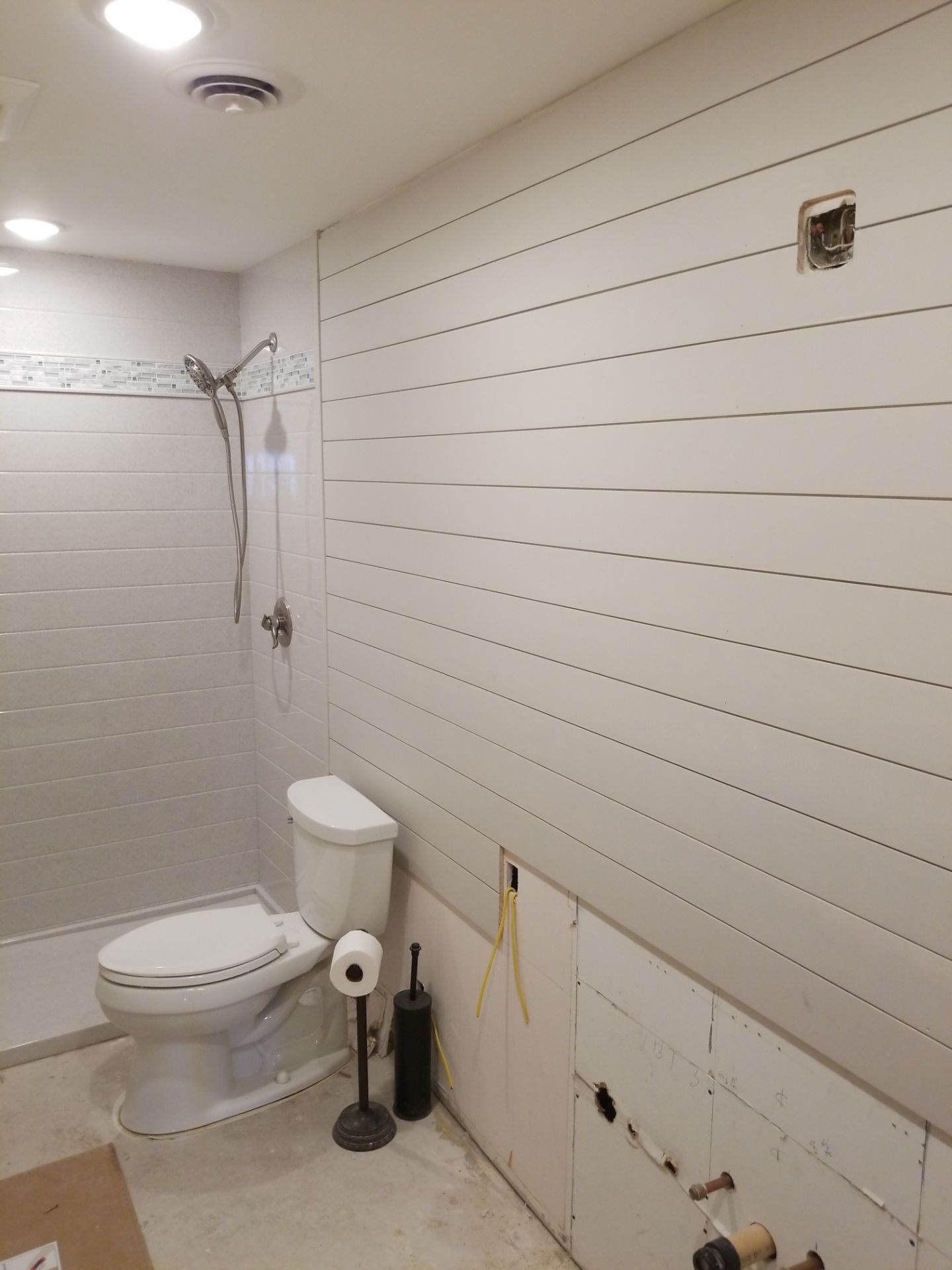 Diane's Basement Bath Remodel by Kitchen Works LLC