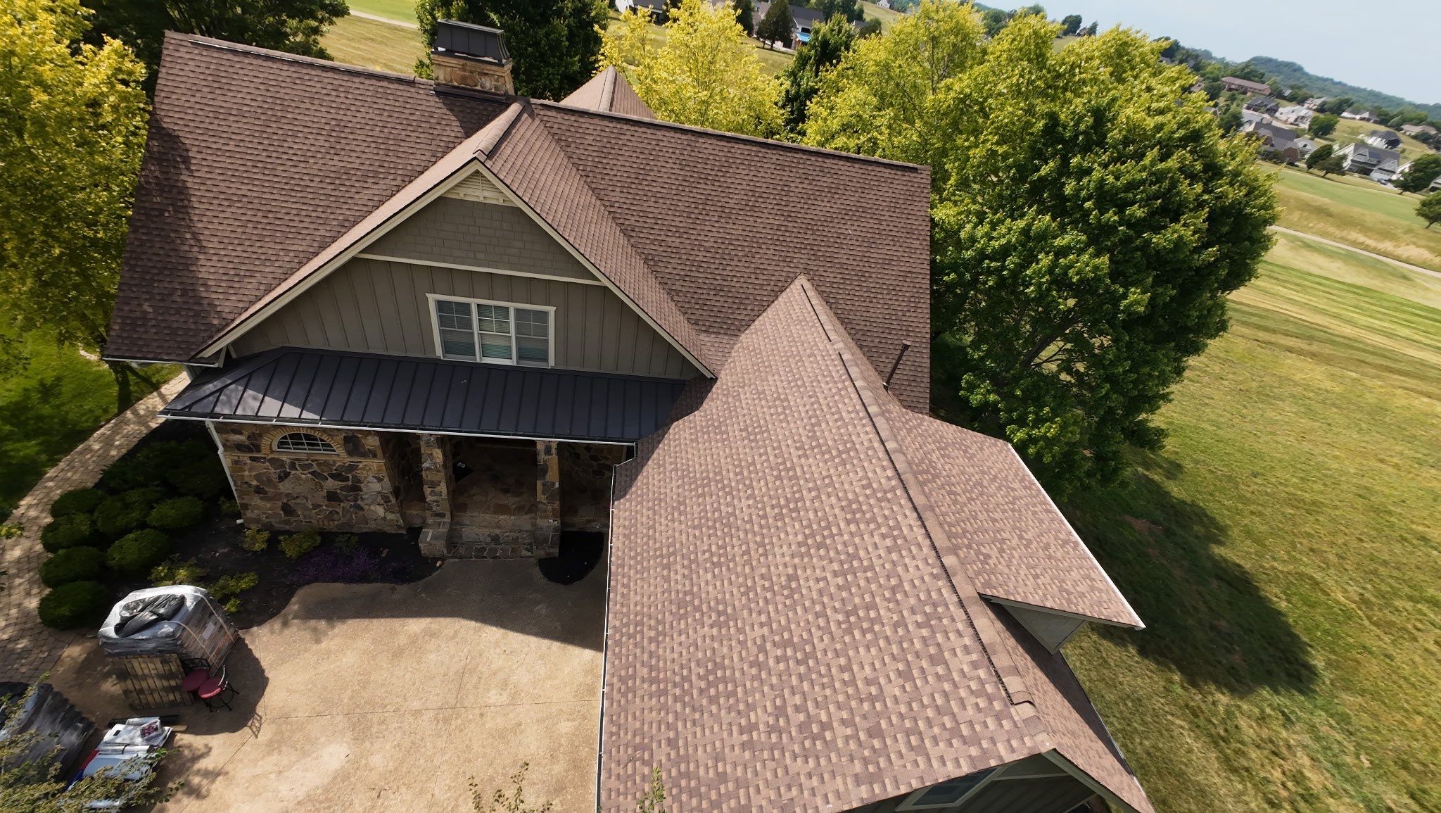 GAF HDZ - Barkwood by Elite Roofing LLC